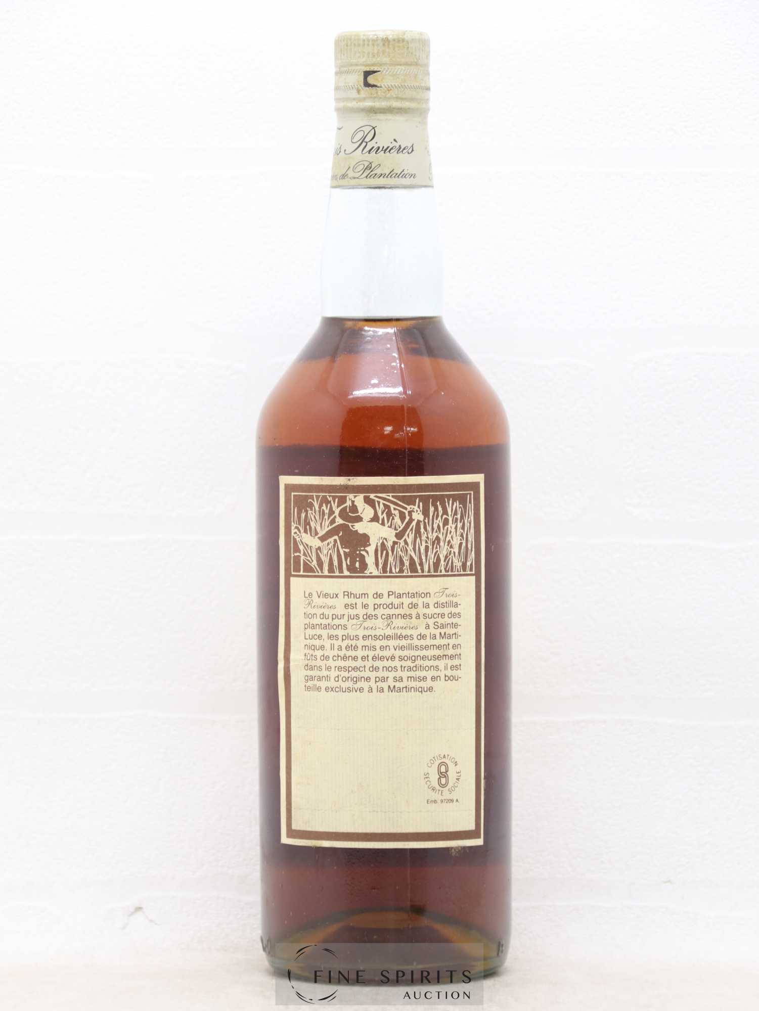 Trois Rivières 1974 Of. Label Rouge - Lot de 1 bouteille - 1