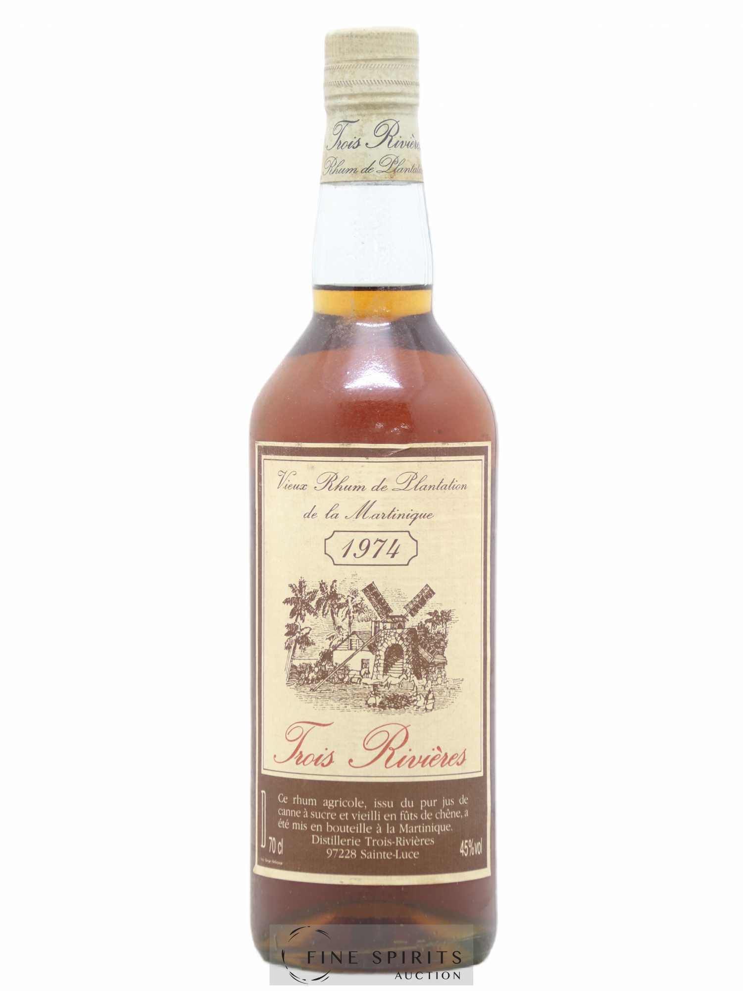Trois Rivières 1974 Of. Label Rouge - Lot de 1 bouteille - 0