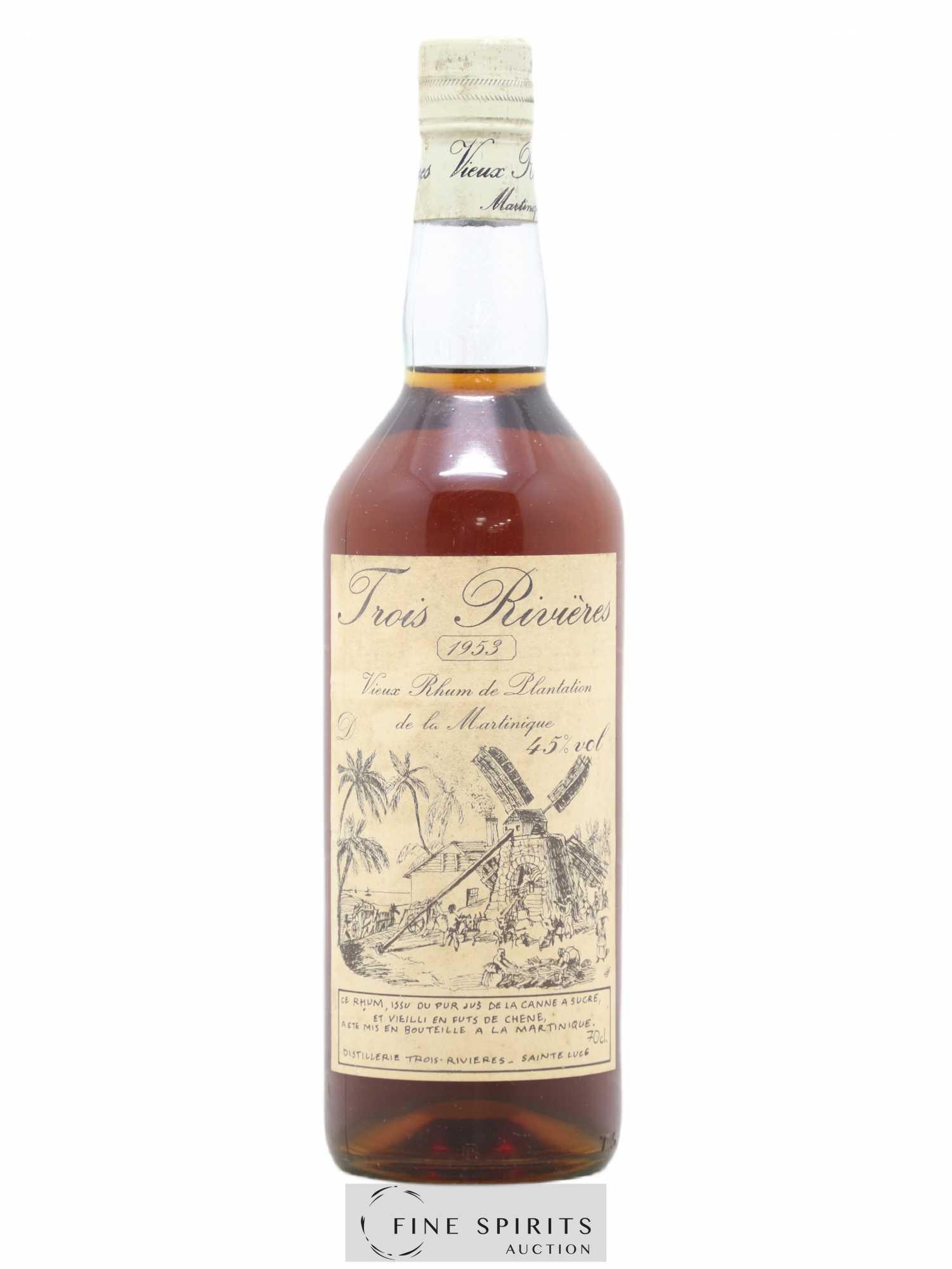 Trois Rivières 1953 Of. - Posten von 1 Flasche - 0