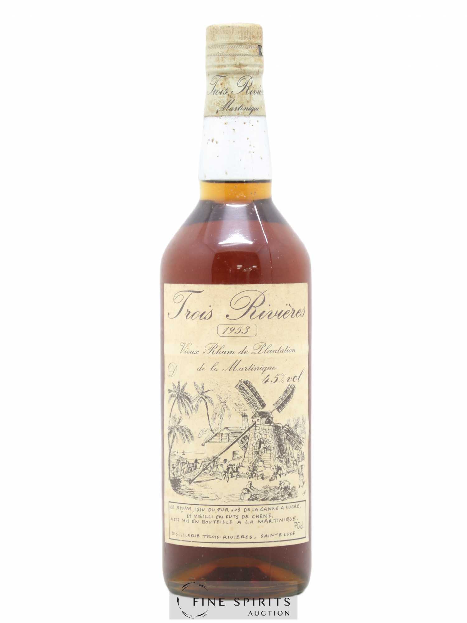Trois Rivières 1953 Of. - Posten von 1 Flasche - 0