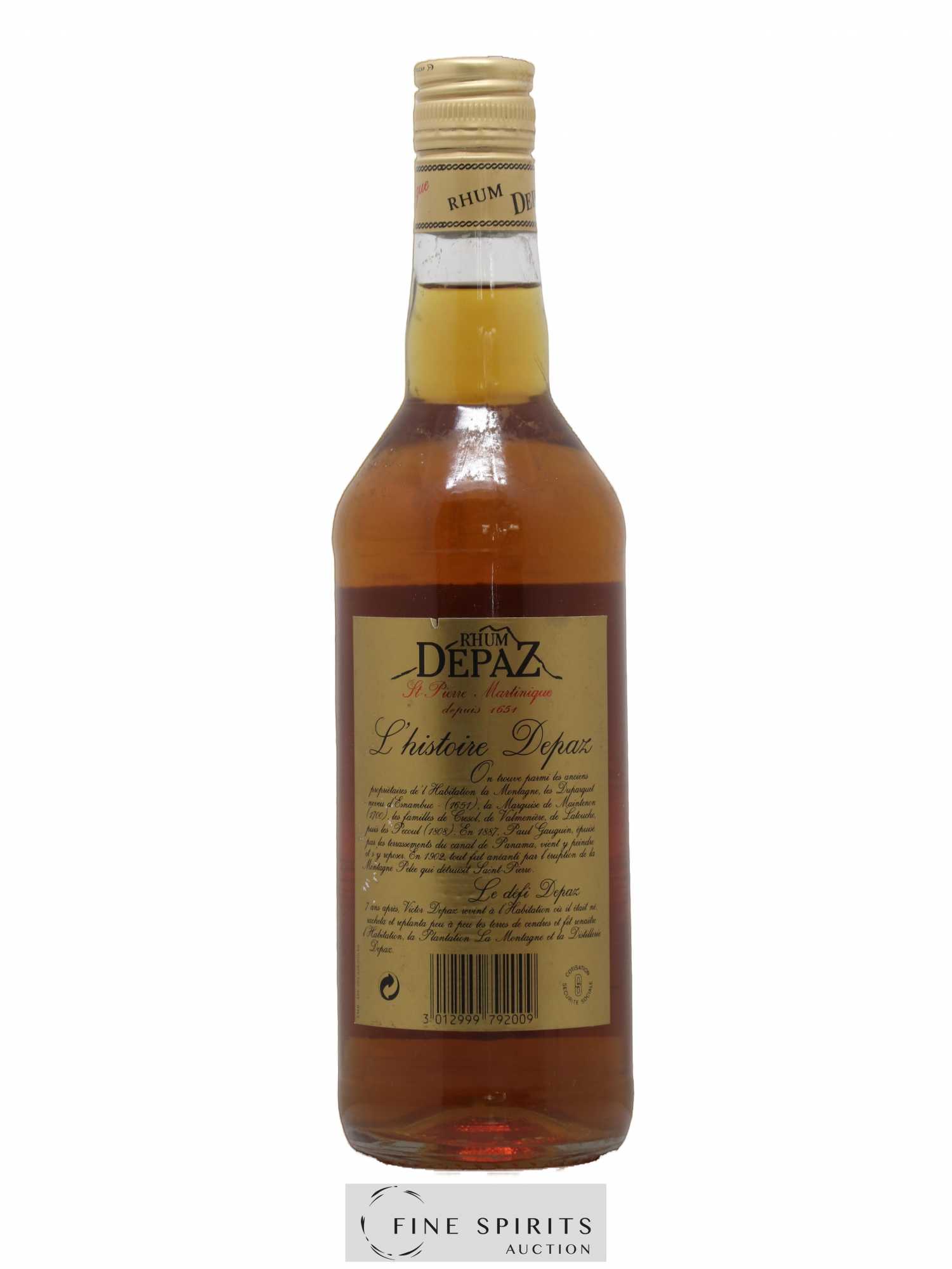 Depaz 1984 Of. Plantations de la Montagne Pelée - Lot de 1 bouteille - 1