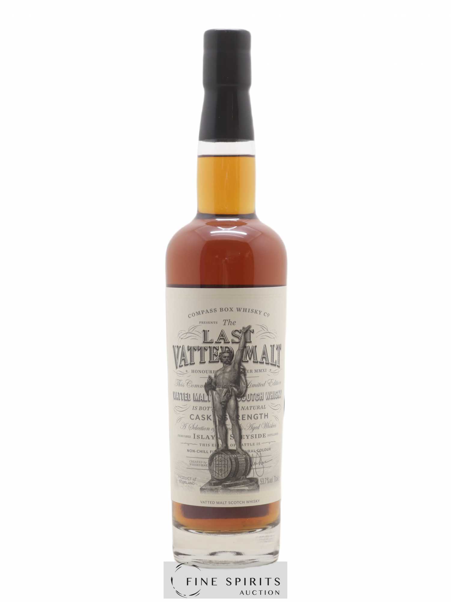 The Last Vatted Malt Compass Box bottled 2011 Limited Edition of 1323 bottles - Posten von 1 Flasche - 0