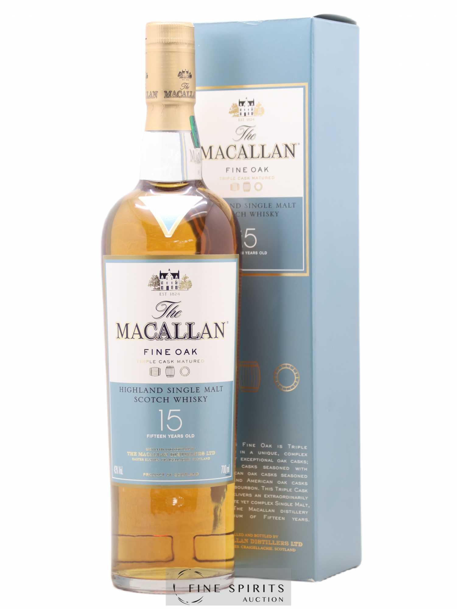 Macallan (The) 15 years Of. Fine Oak Triple Cask Matured - Lot de 1 bouteille - 0