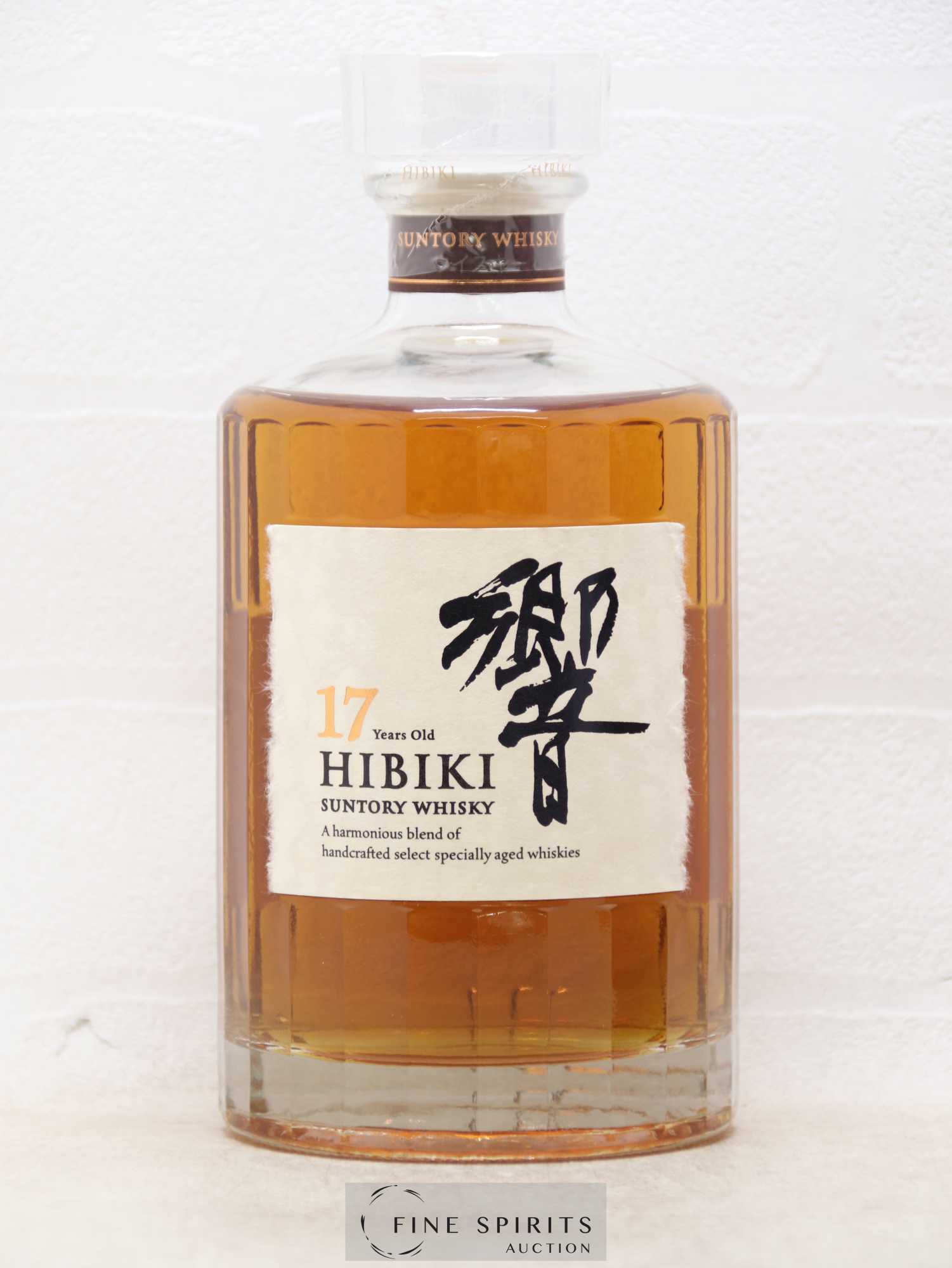Hibiki 17 years Of. Suntory - Lot de 1 bouteille - 1