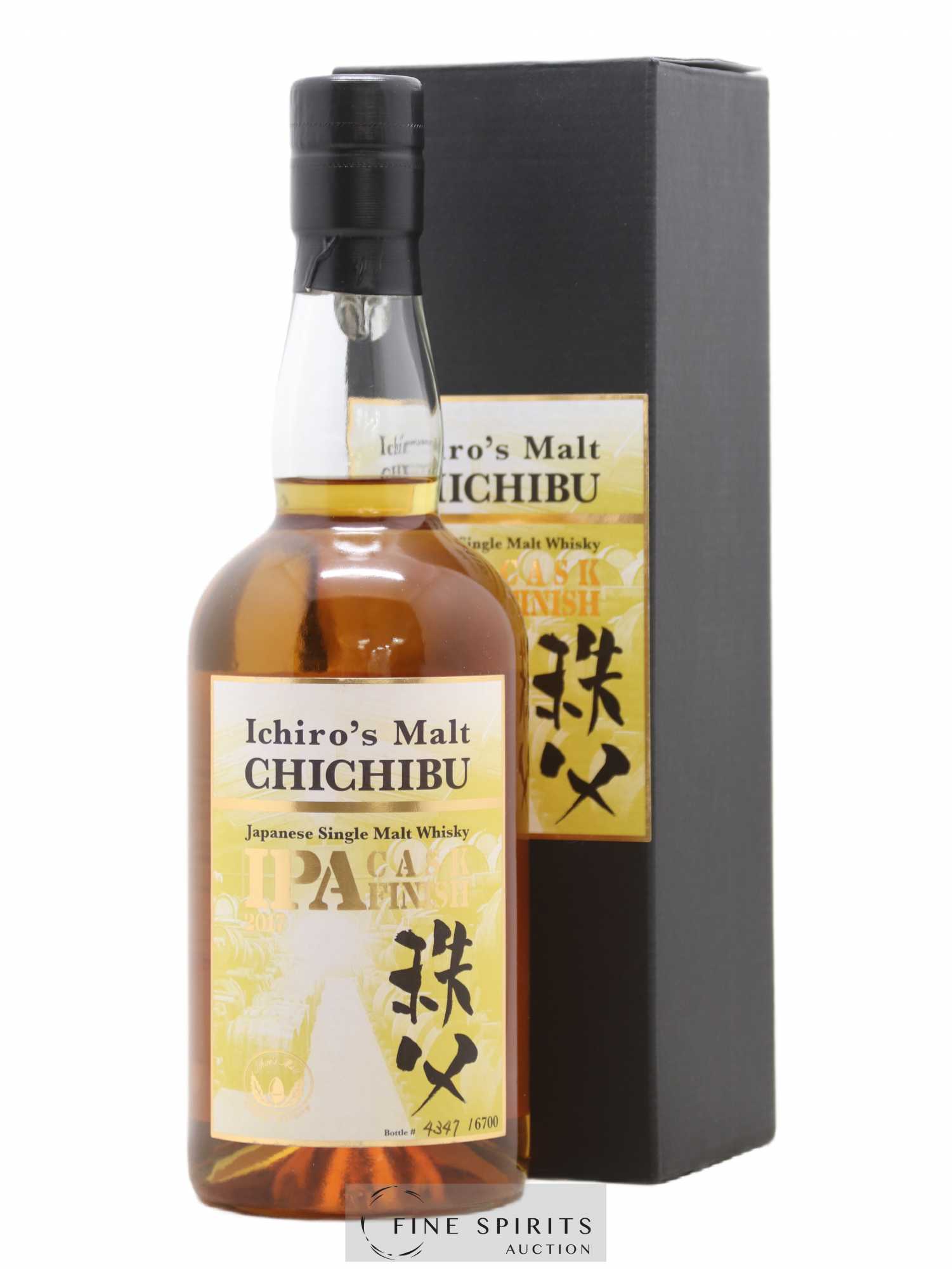 Chichibu Of. Ipa Cask Finish 2017 Release - One of 6700 Ichiro's Malt LMDW Import - Lot de 1 bouteille - 0