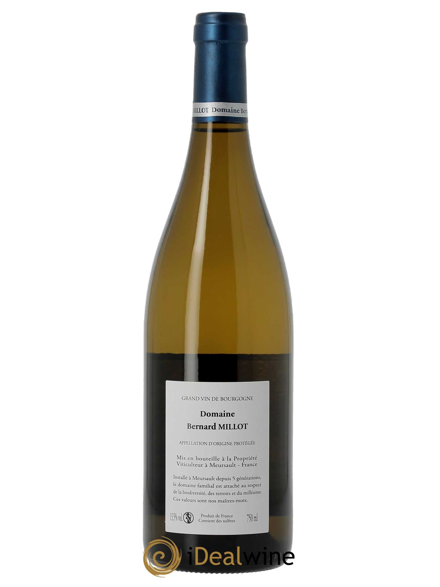 Bourgogne Chardonnay Bernard Millot   2022 - Lot of 1 bottle - 1