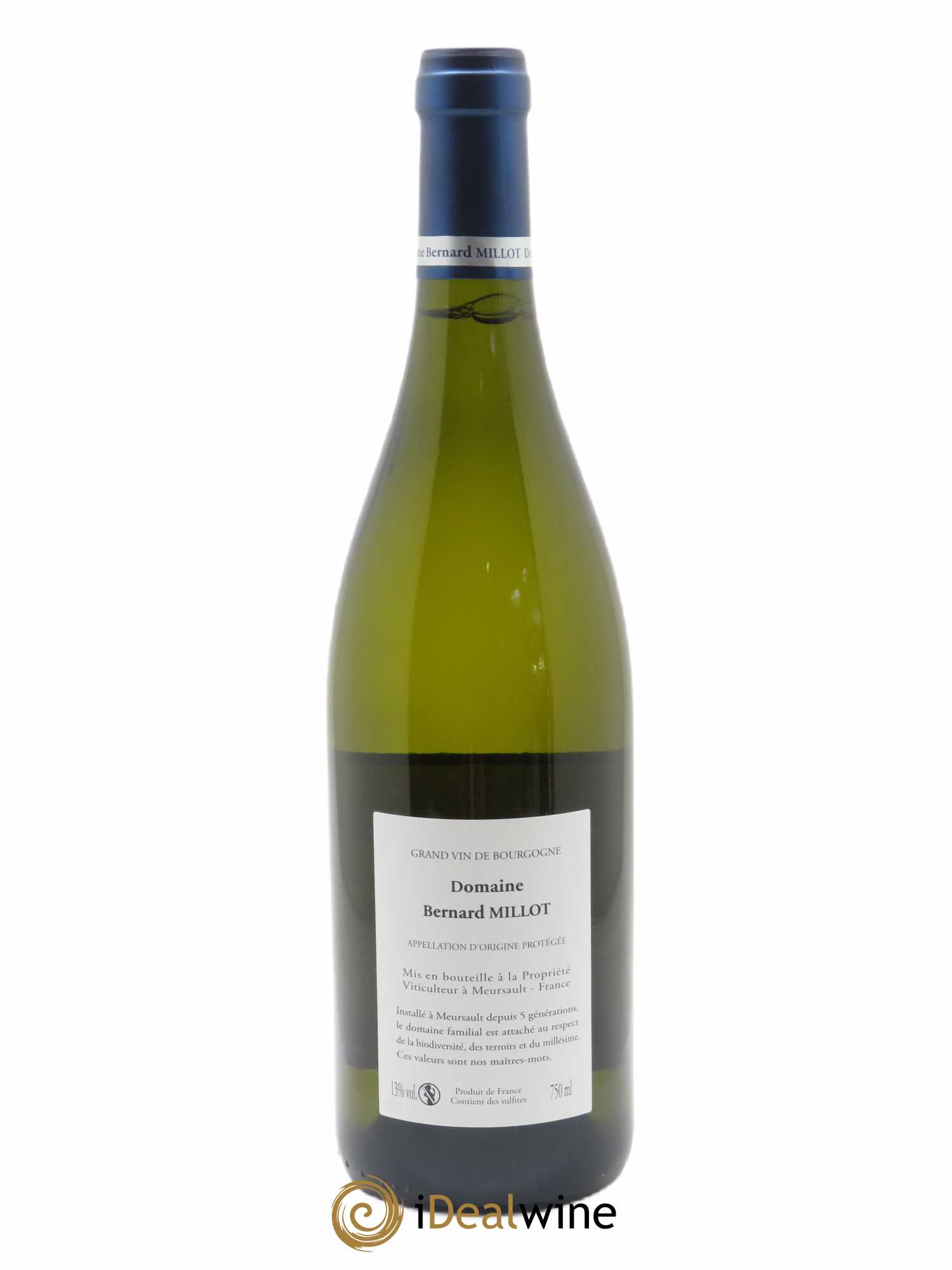 Meursault Bernard Millot 2018 - Lot de 1 bouteille - 1