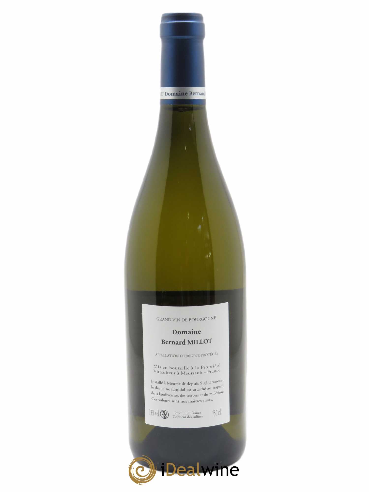 Meursault En la Barre Bernard Millot 2019 - Lot de 1 bouteille - 1