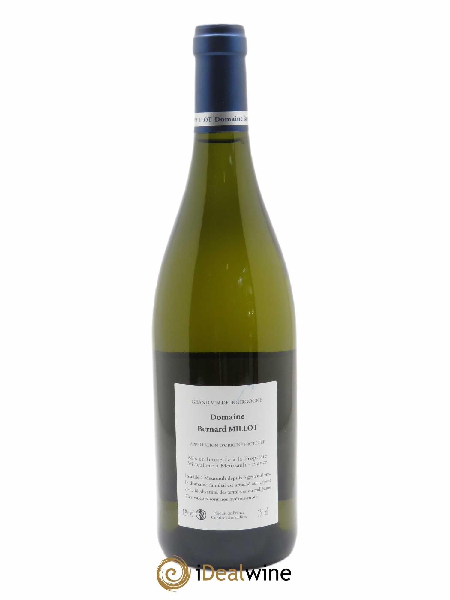 Bourgogne Aligoté Les Guets de Bises Bernard Millot 2018 - Lot de 1 bouteille - 1