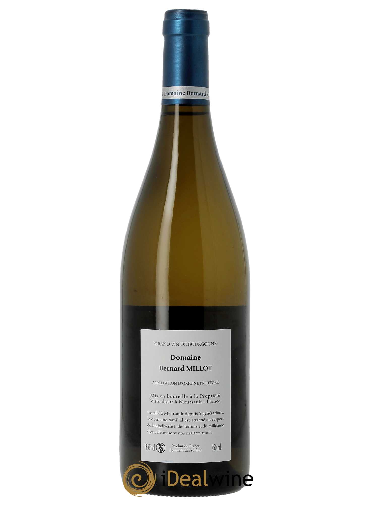 Meursault En Luraule Bernard Millot 2021 - Lot de 1 bouteille - 1