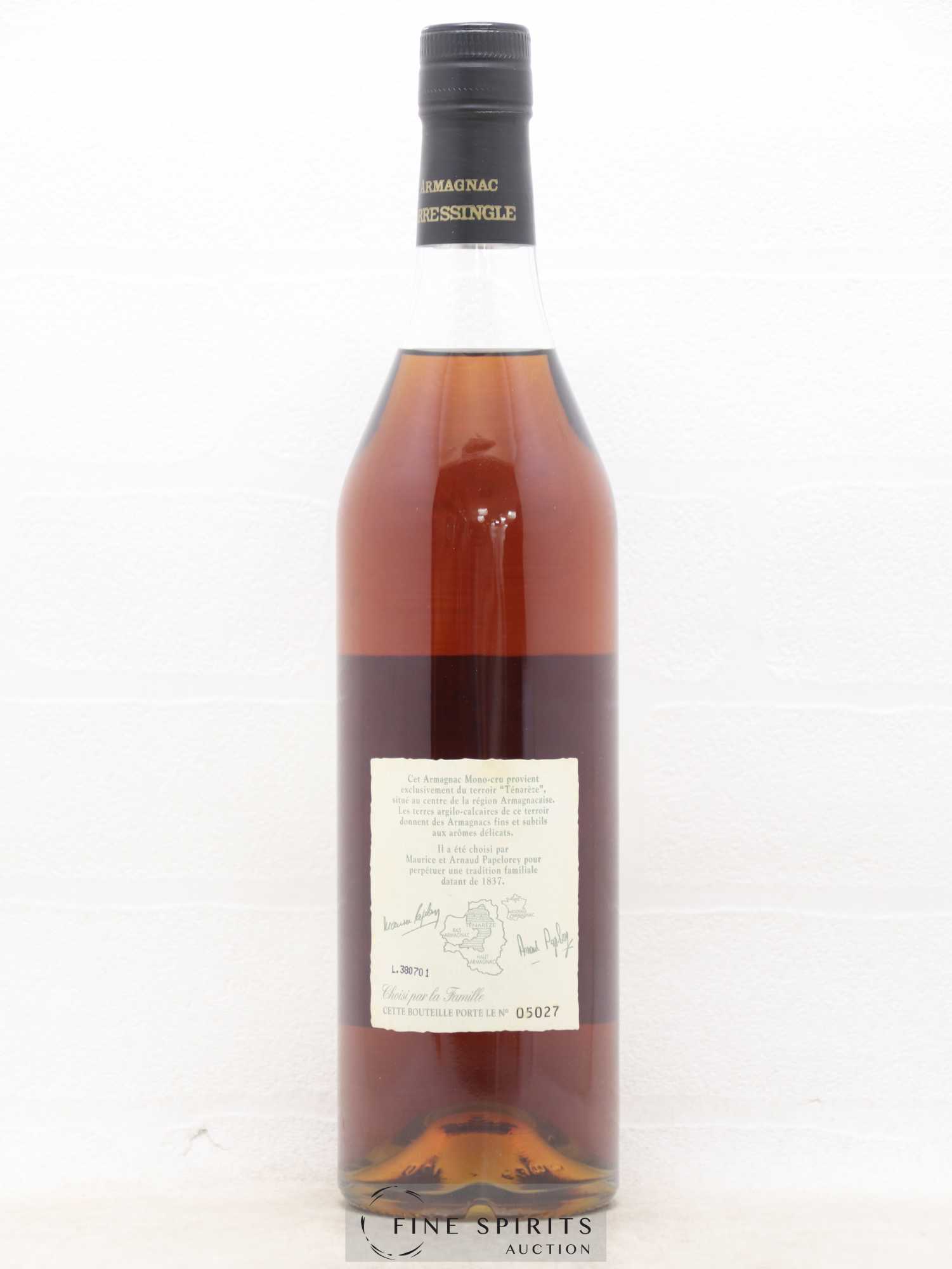 Larressingle 21 years Of. Ténarèze Choisi par la Famille - Lot de 1 bouteille - 1