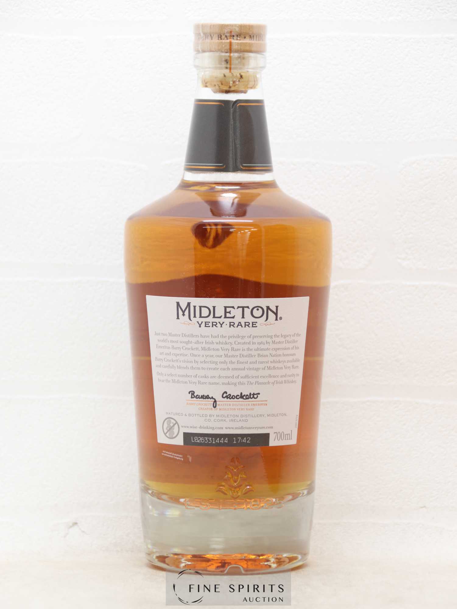 Midleton Of. Vintage Release bottled 2018 Very Rare - Lotto di 1 bottiglia - 2