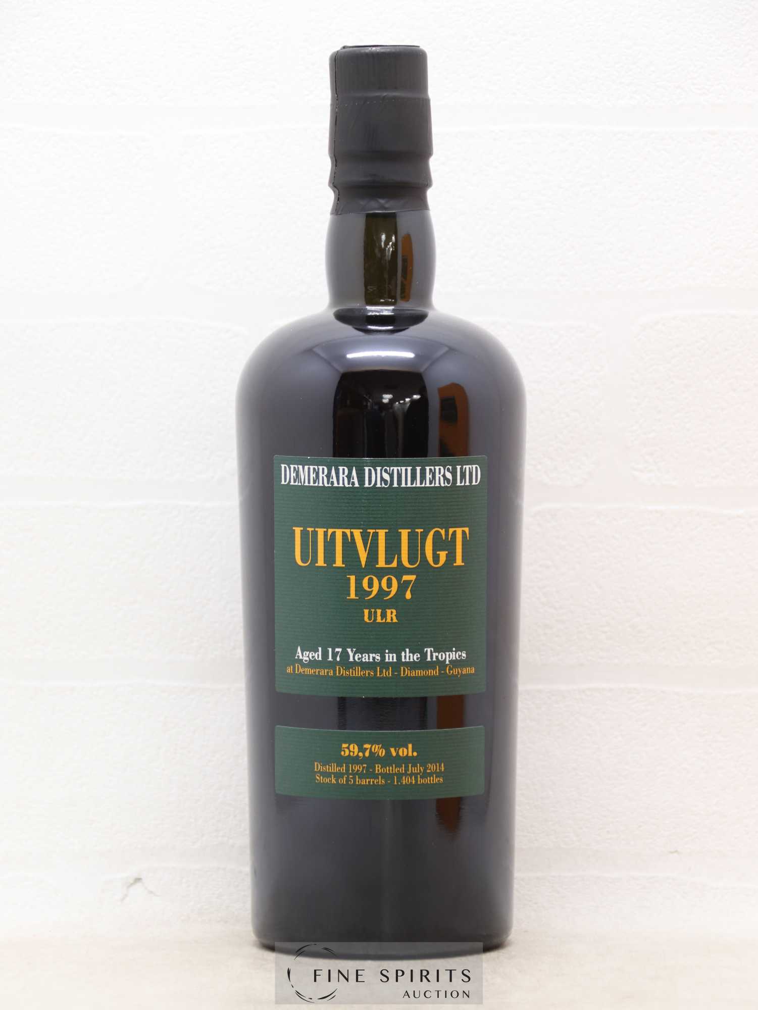 Uitvlugt 17 years 1997 Velier Barrels ULR - One of 1404 - bottled in 2014 - Lot de 1 bouteille - 1
