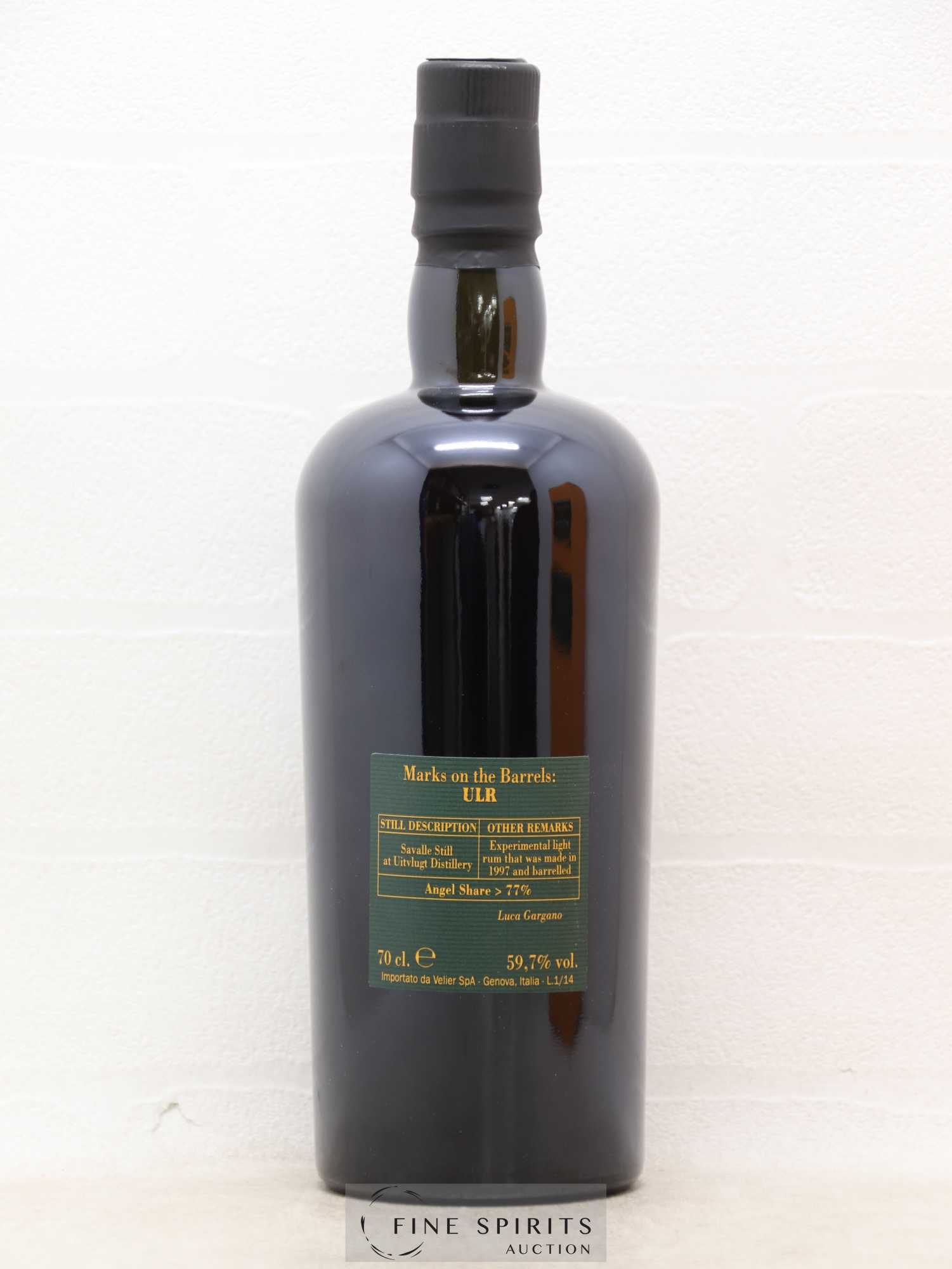 Uitvlugt 17 years 1997 Velier Barrels ULR - One of 1404 - bottled in 2014 - Lot de 1 bouteille - 2