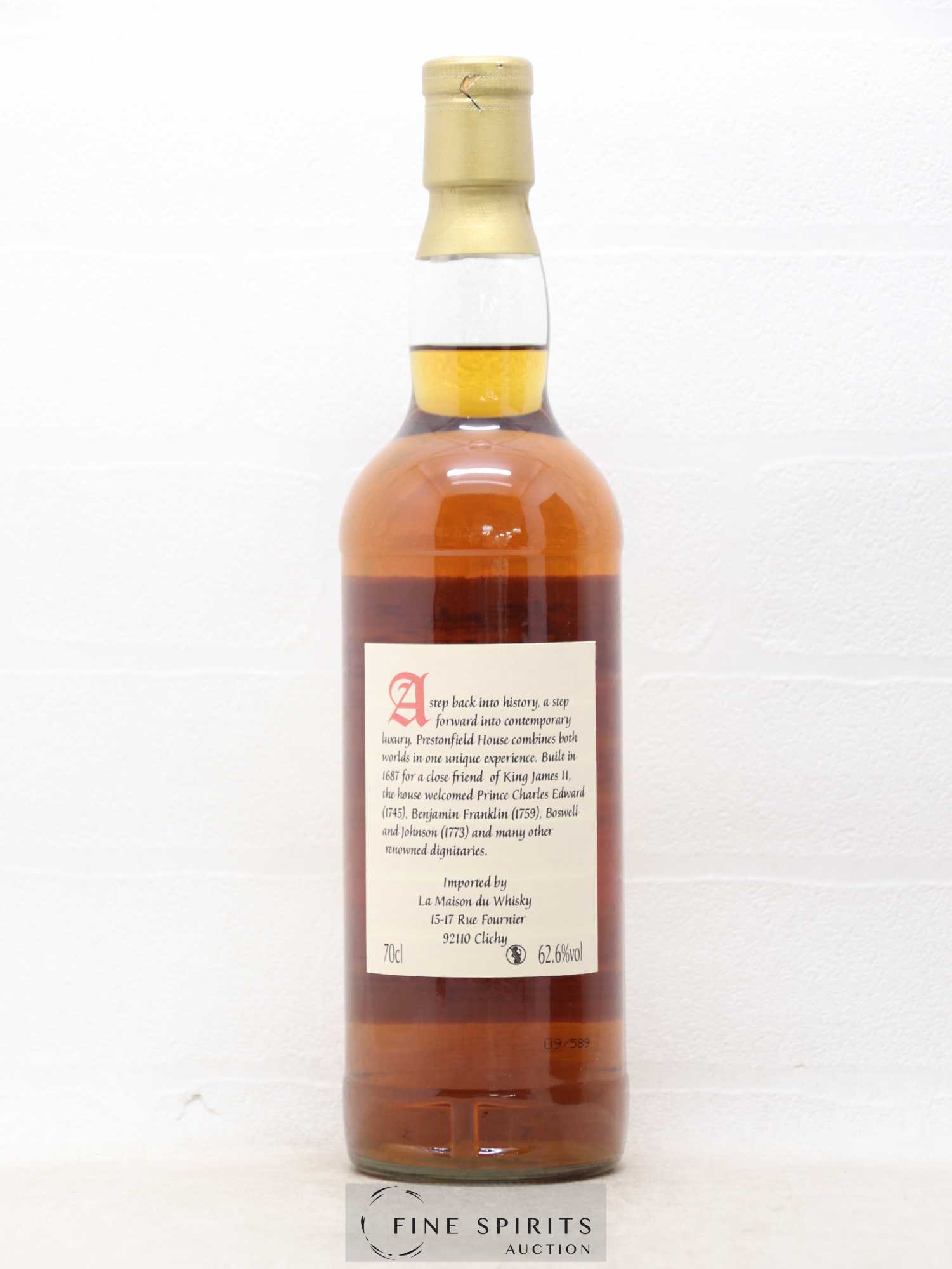 Ben Nevis 34 years 1975 The Prestonfield Bourbon Barrel n°7440 - One of 139 LMDW Import - Lot de 1 bouteille - 2