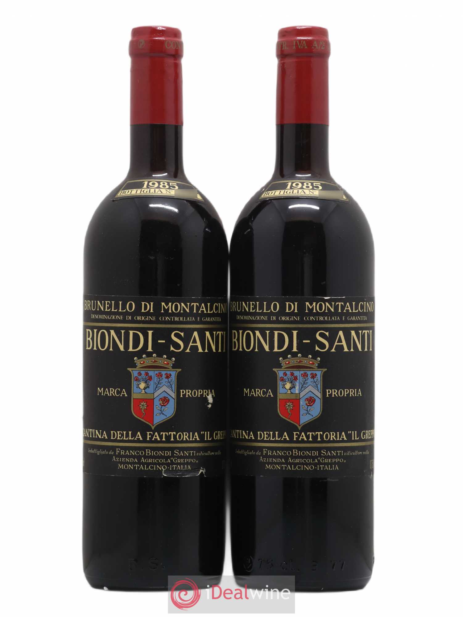 Brunello di Montalcino Il Greppo Biondi-Santi 1985 - Posten von 2 Flaschen - 0