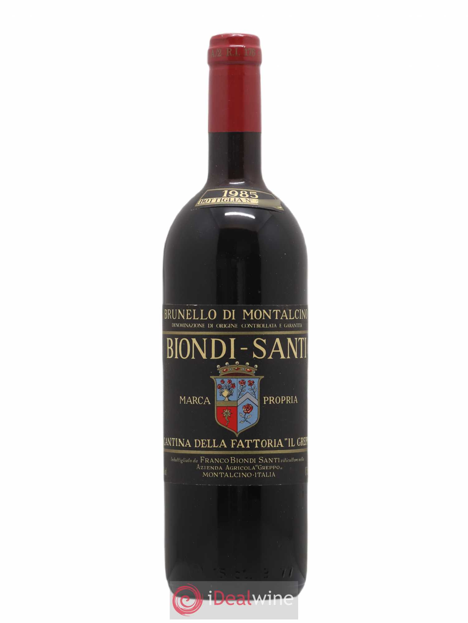 Brunello di Montalcino Il Greppo Biondi-Santi 1985 - Posten von 1 Flasche - 0