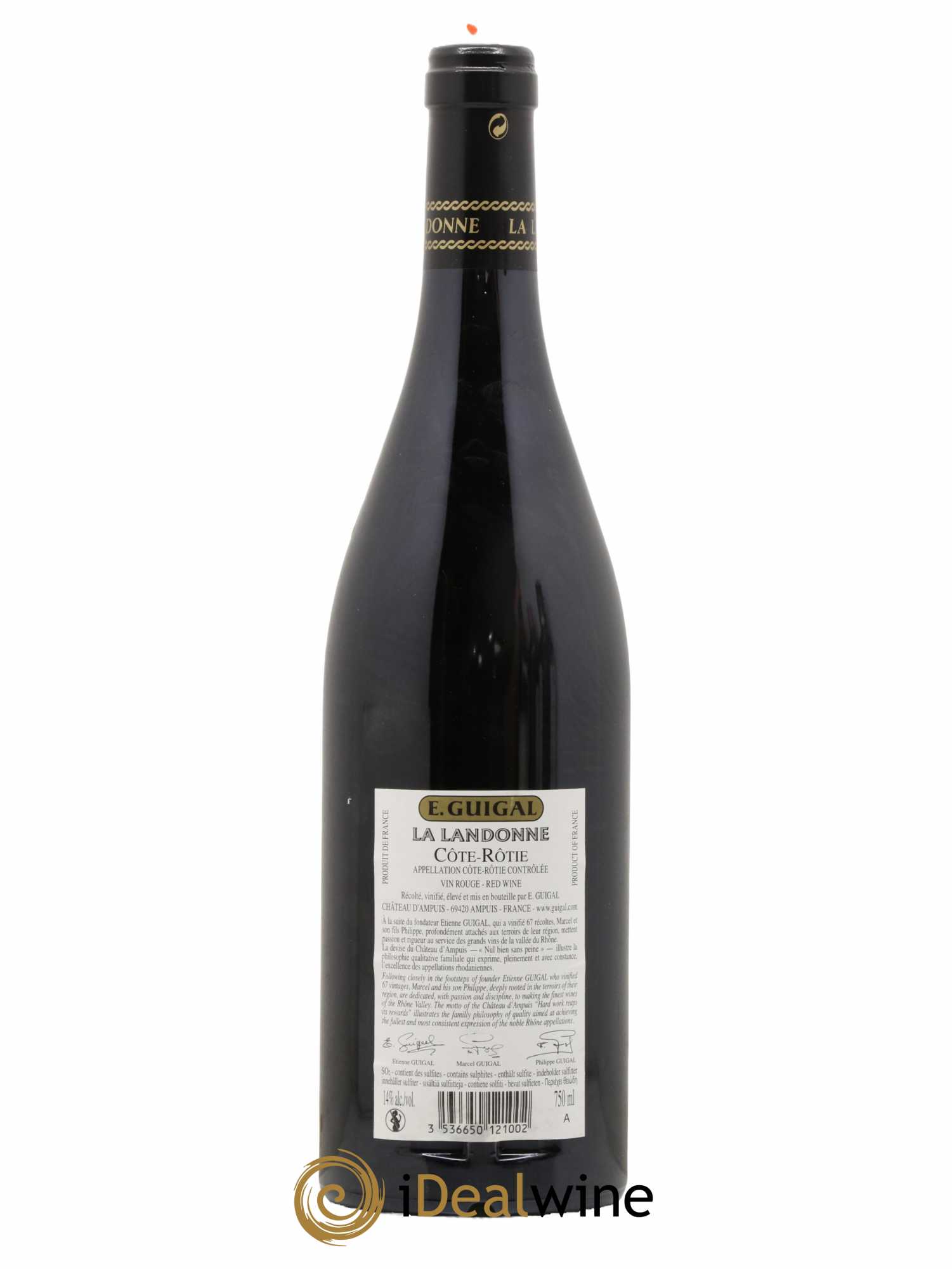 Côte-Rôtie La Landonne Guigal 2015 - Lot of 1 bottle - 1