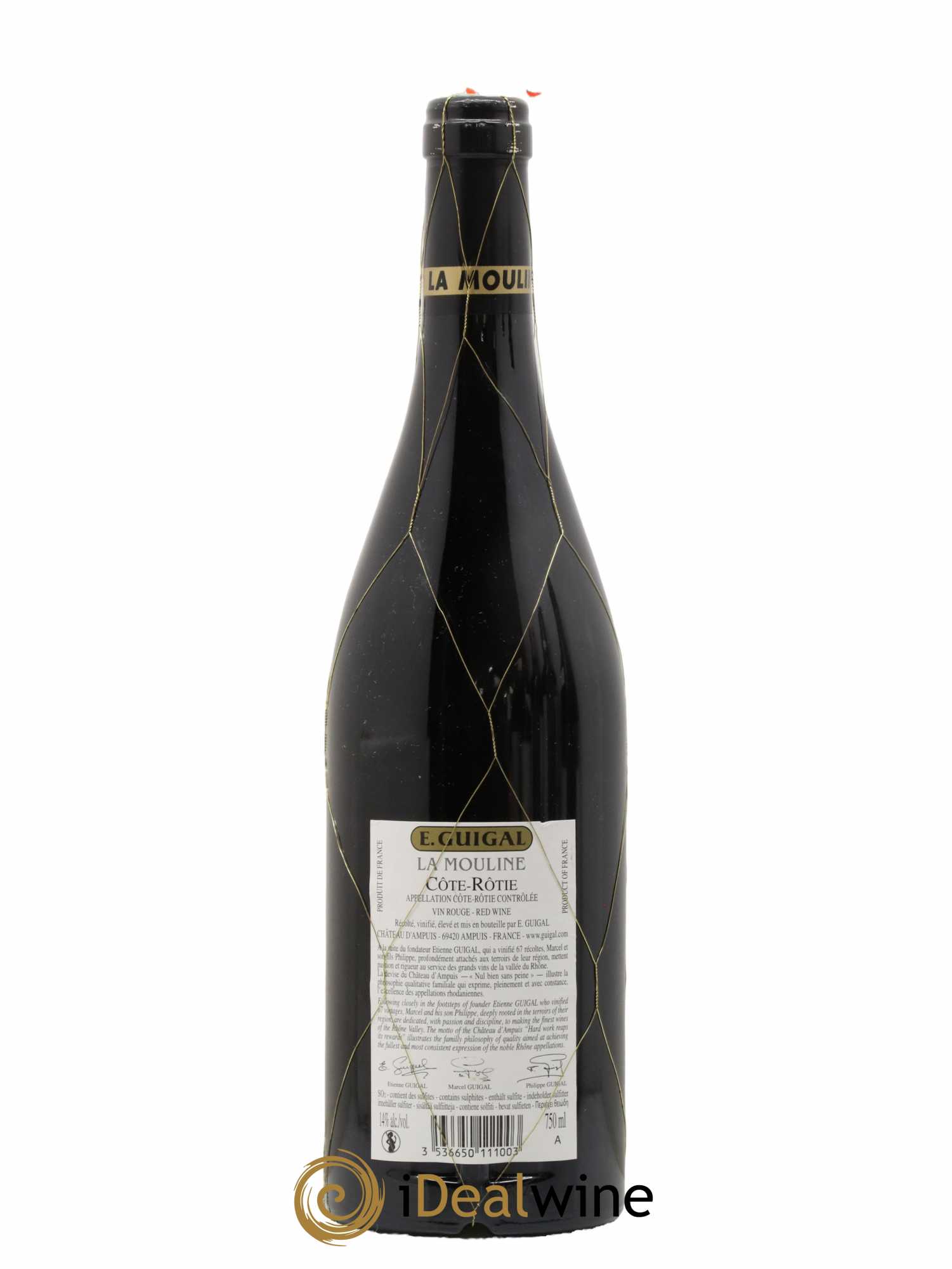 Côte-Rôtie La Mouline Guigal 2015 - Lot de 1 bouteille - 1
