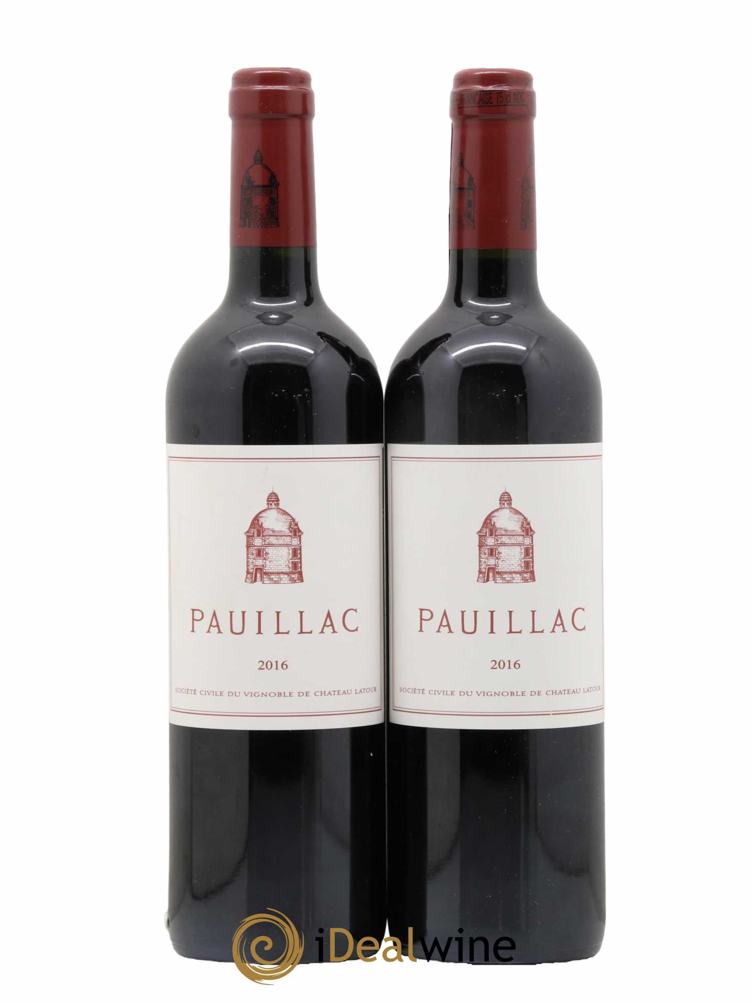 Pauillac de Château Latour 2016 - Lot de 2 bouteilles - 0
