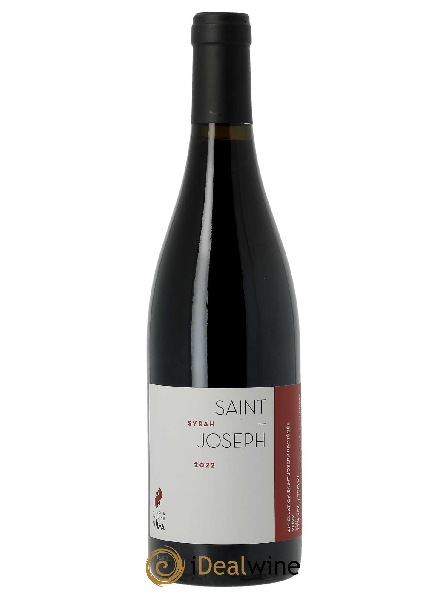 Saint-Joseph Hugo & Pauline Villa 2022 - Lot of 1 bottle - 0