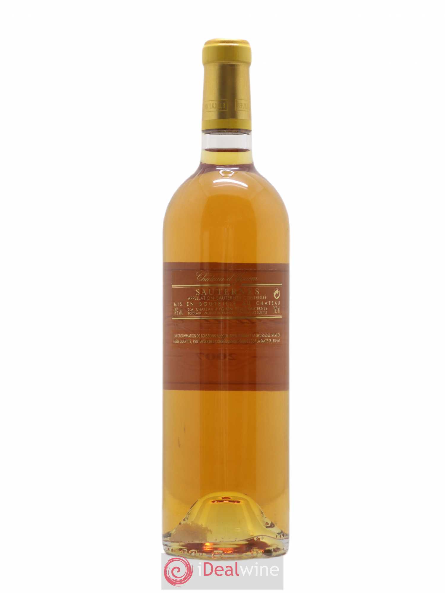 Château d' Yquem 1er Cru Classé Supérieur 2007 - Lotto di 1 bottiglia - 1