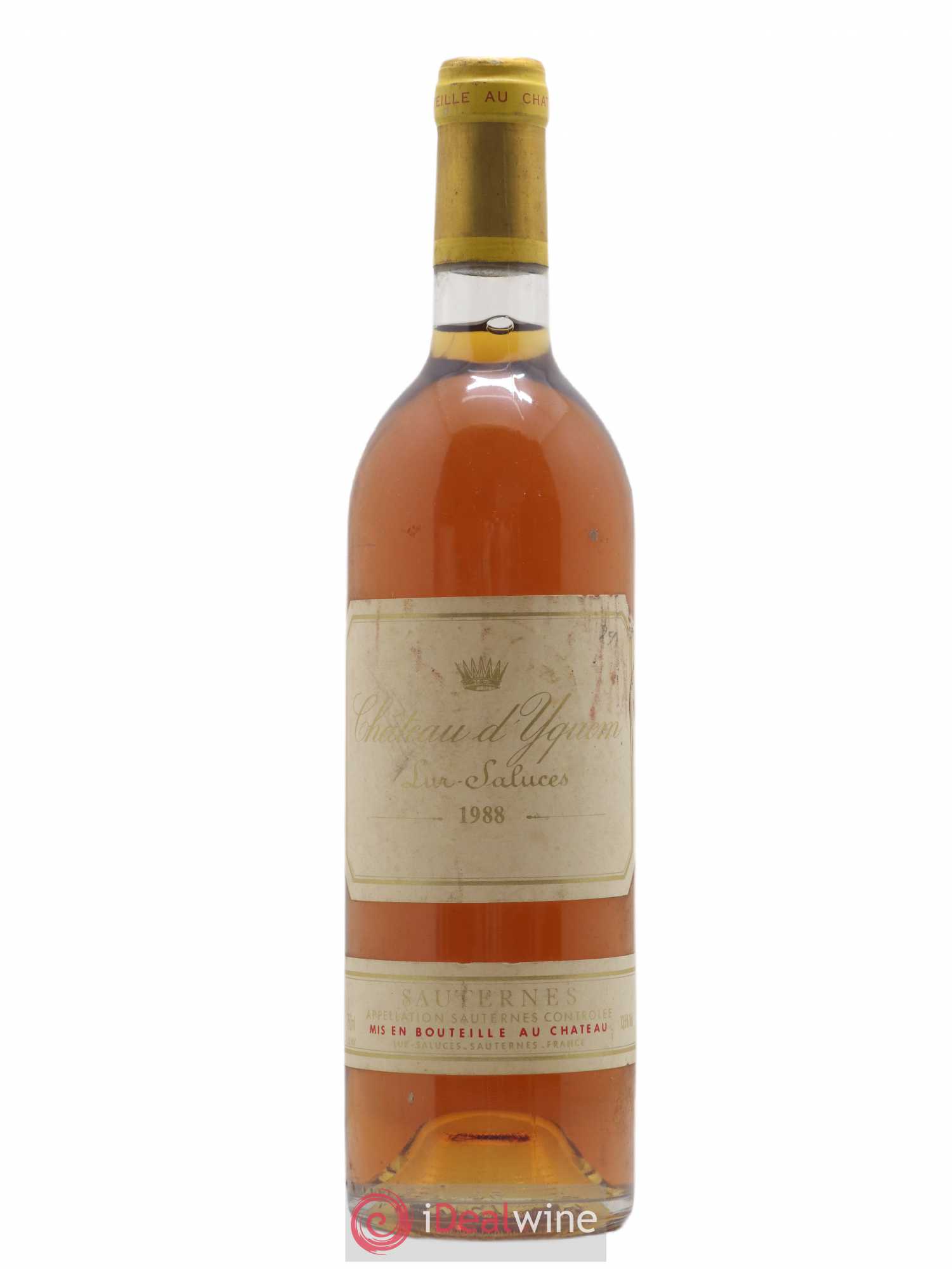 Château d' Yquem 1er Cru Classé Supérieur 1988 - Lotto di 1 bottiglia - 0