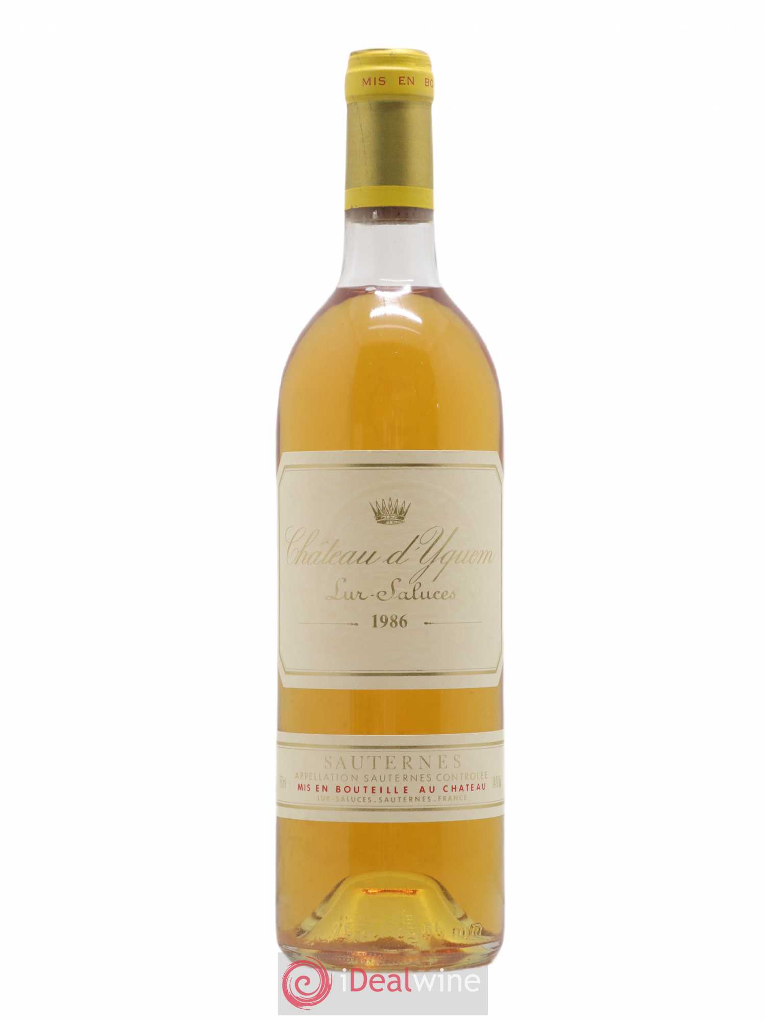Château d' Yquem 1er Cru Classé Supérieur 1986 - Lotto di 1 bottiglia - 0