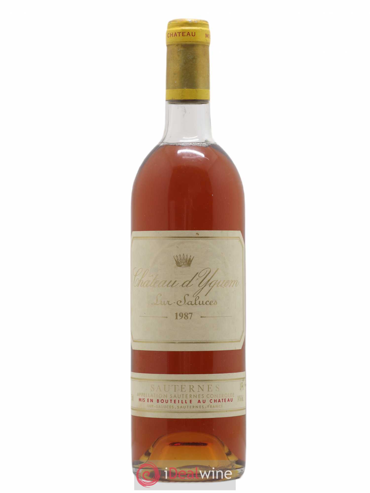 Château d' Yquem 1er Cru Classé Supérieur 1987 - Lotto di 1 bottiglia - 0
