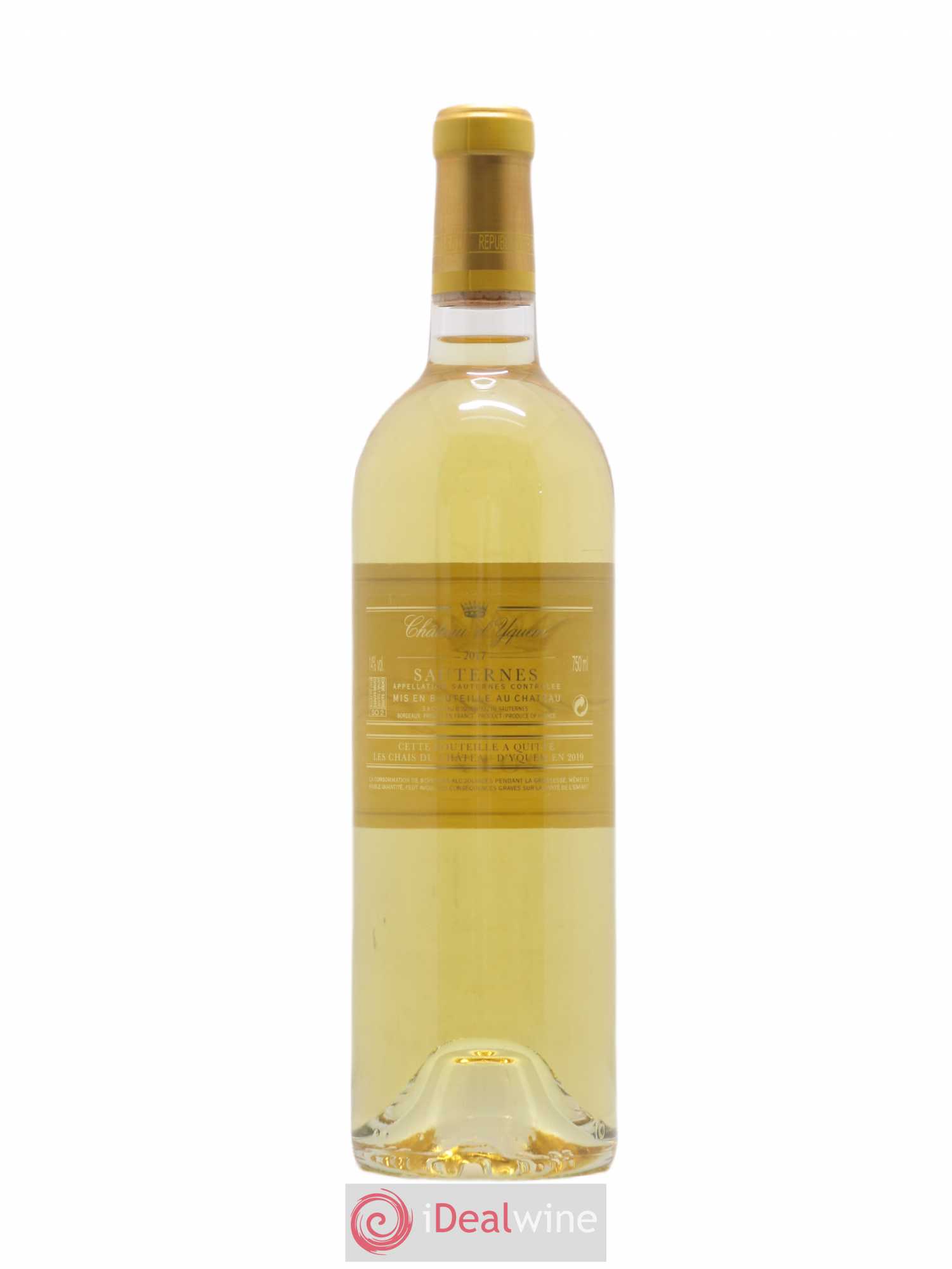 Château d' Yquem 1er Cru Classé Supérieur 2017 - Lotto di 1 bottiglia - 1