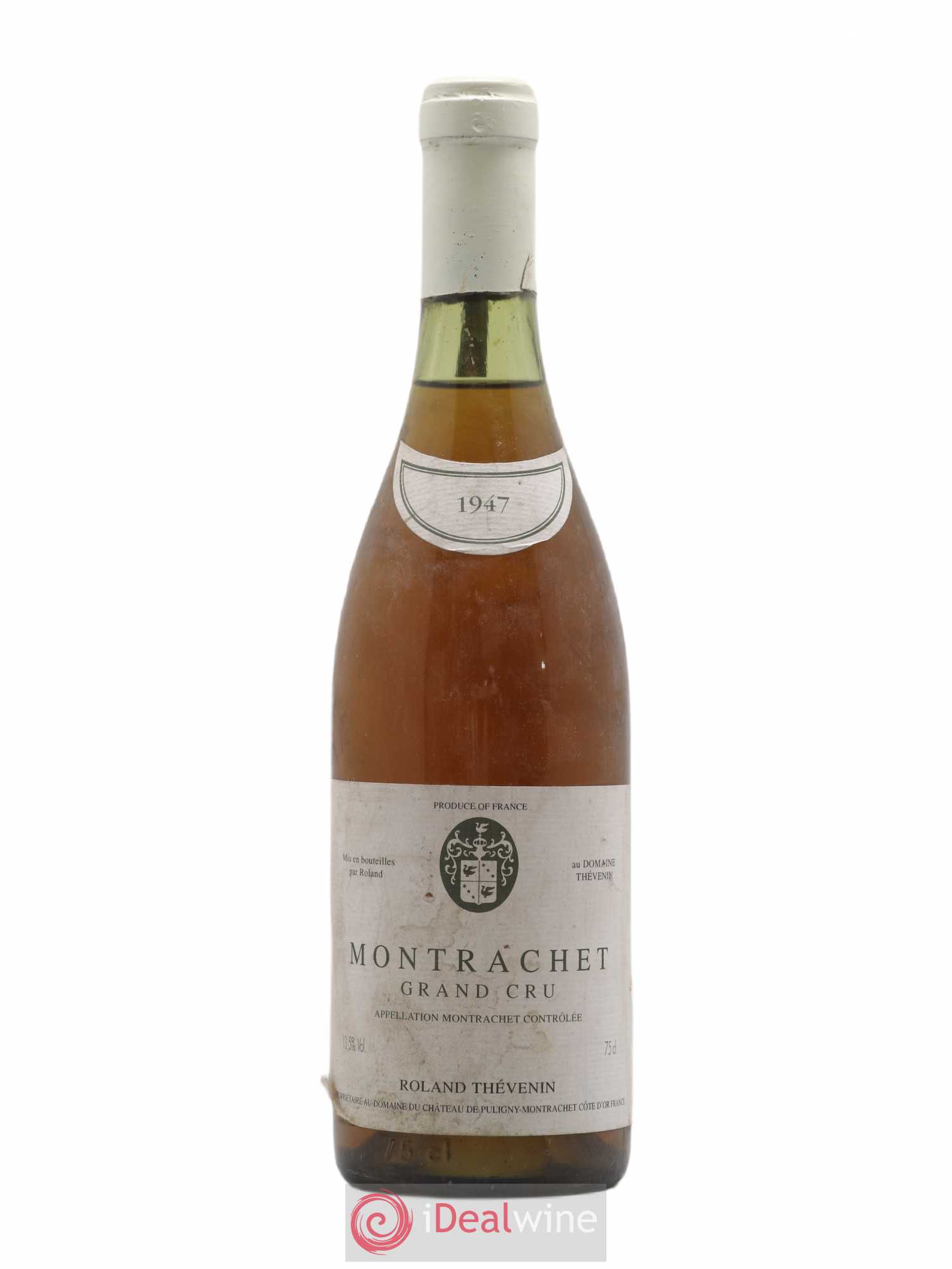 Montrachet Grand Cru Roland Thevenin 1947 - Lot de 1 bouteille - 0