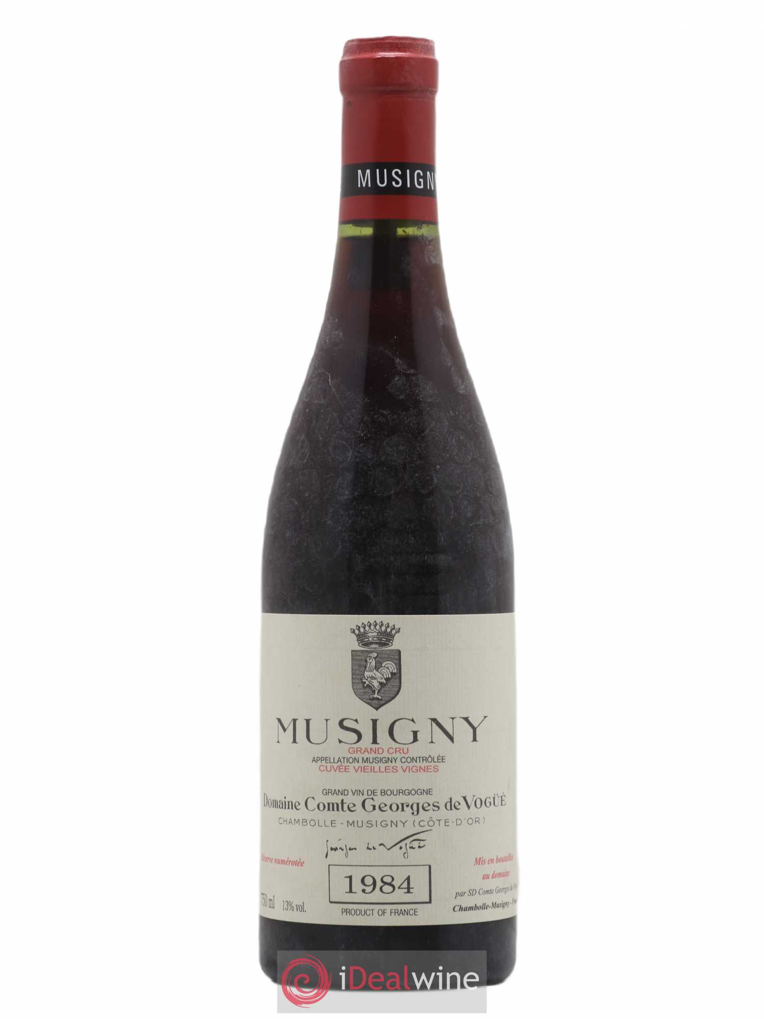 Musigny Grand Cru Cuvée Vieilles Vignes Comte Georges de Vogüé 1984 - Lot de 1 bouteille - 0