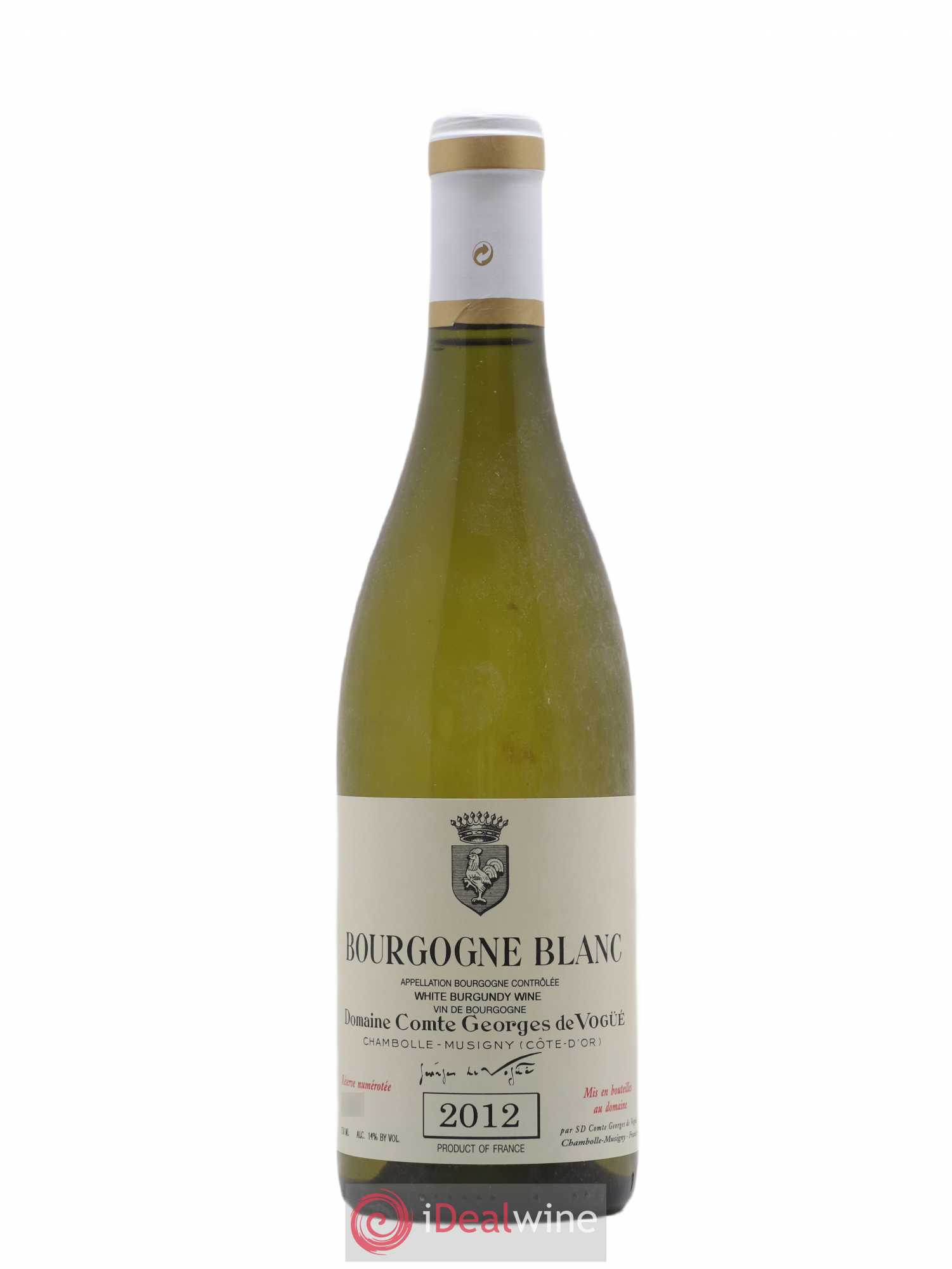 Bourgogne Comte Georges de Vogüé 2012 - Lot de 1 bouteille - 0