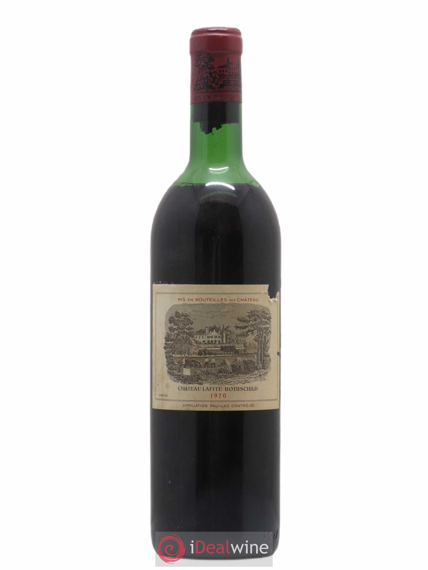 Château Lafite Rothschild 1er Grand Cru Classé 1970 - Lot de 1 bouteille - 0