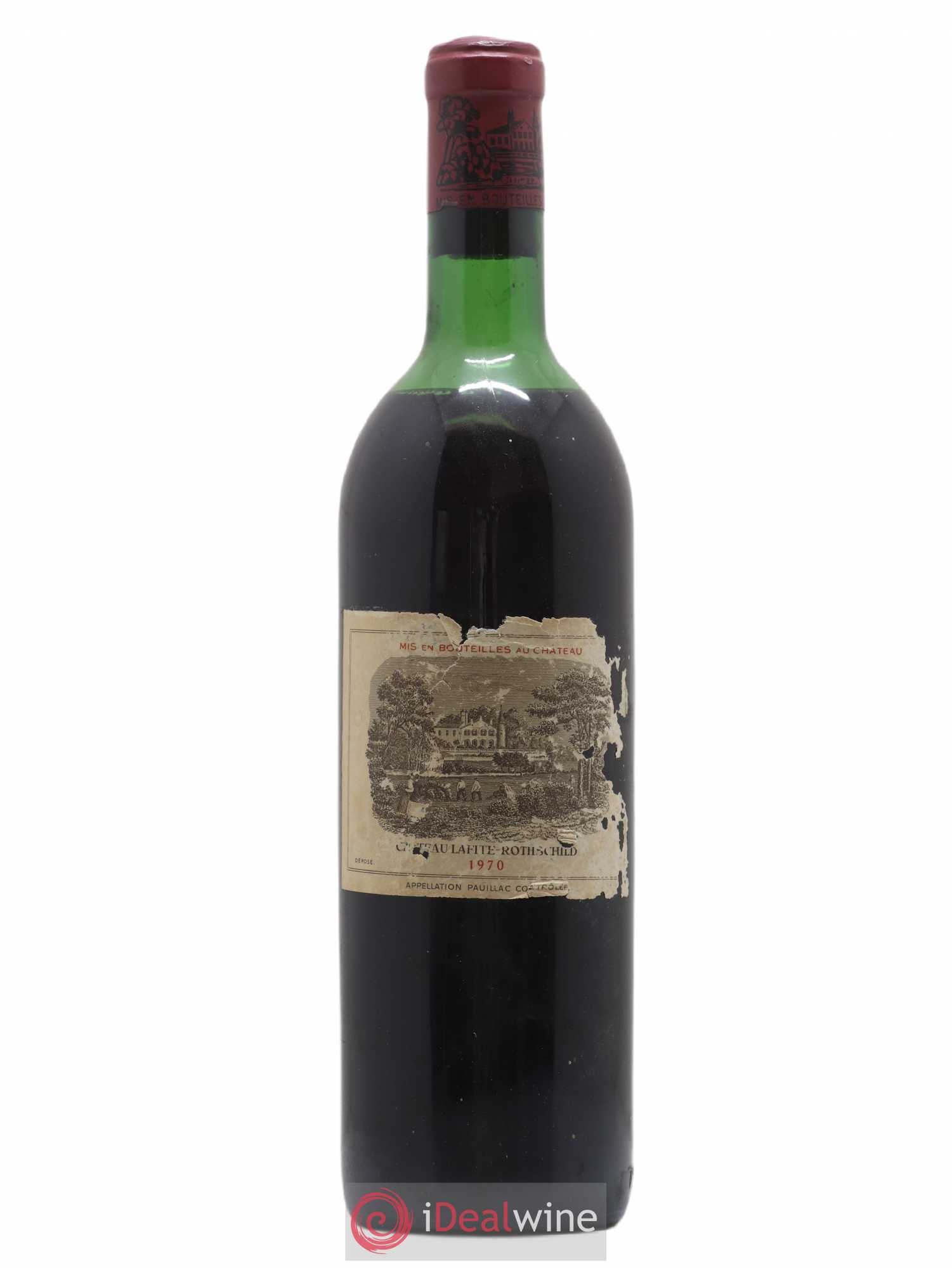 Château Lafite Rothschild 1er Grand Cru Classé 1970 - Lot de 1 bouteille - 0