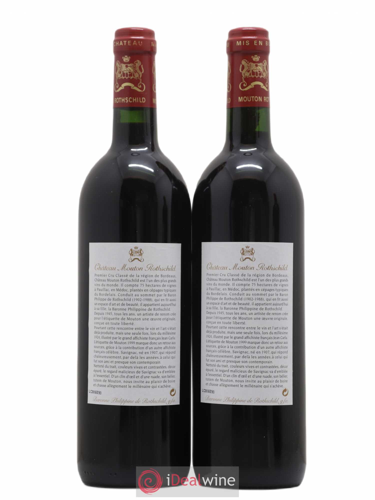Caisse Duclot 1999 - Lot de 12 bouteilles - 7