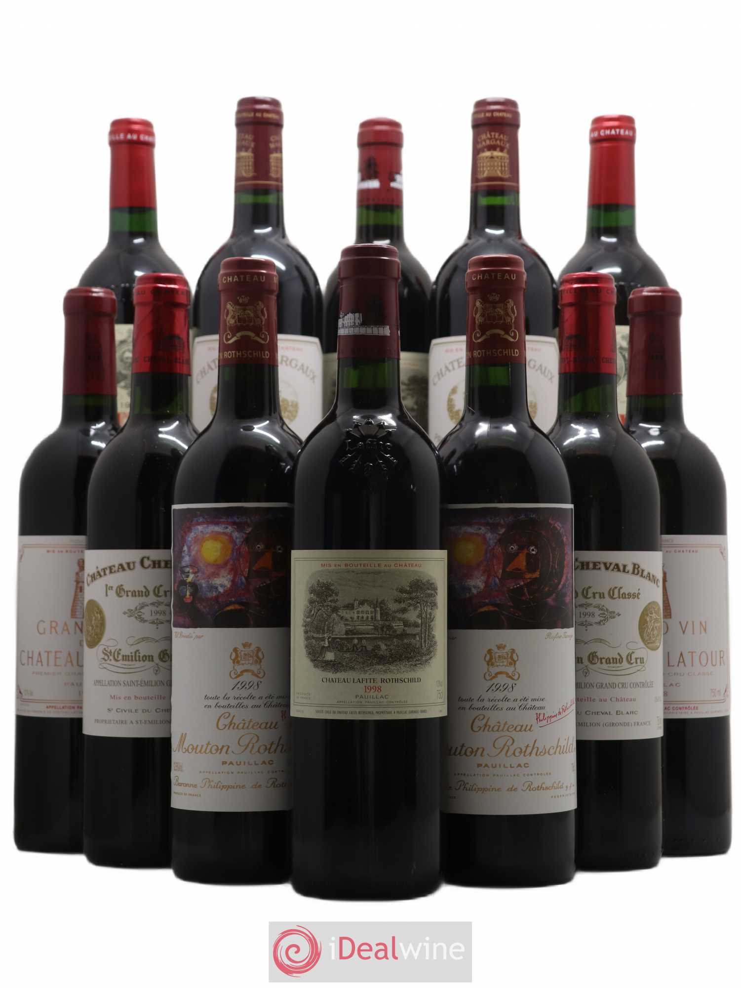 Caisse Duclot 1998 - Lot de 12 bouteilles - 0