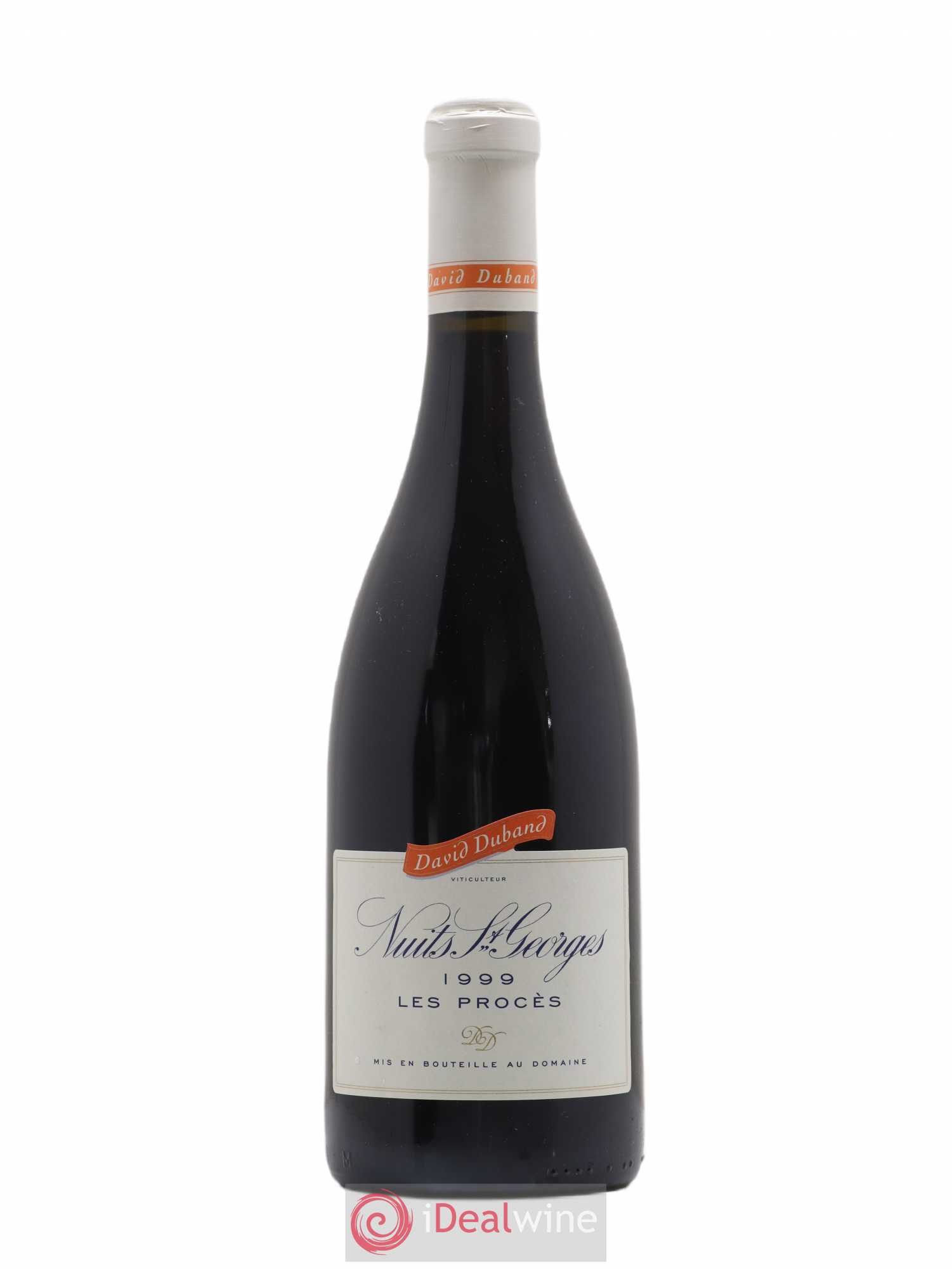 Nuits-Saint-Georges 1er Cru Les Procès David Duband (Domaine) 1999 - Lot de 1 bouteille - 0