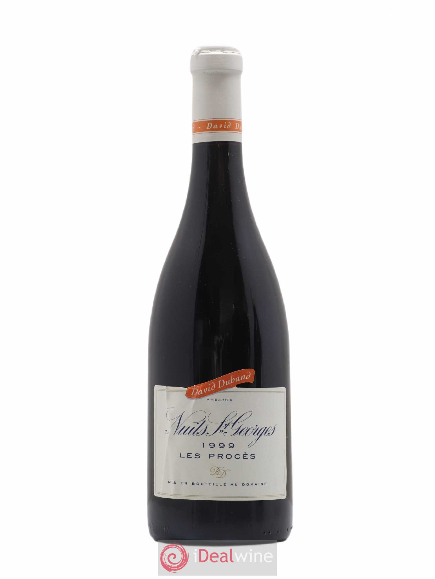 Nuits-Saint-Georges 1er Cru Les Procès David Duband (Domaine) 1999 - Lot de 1 bouteille - 0