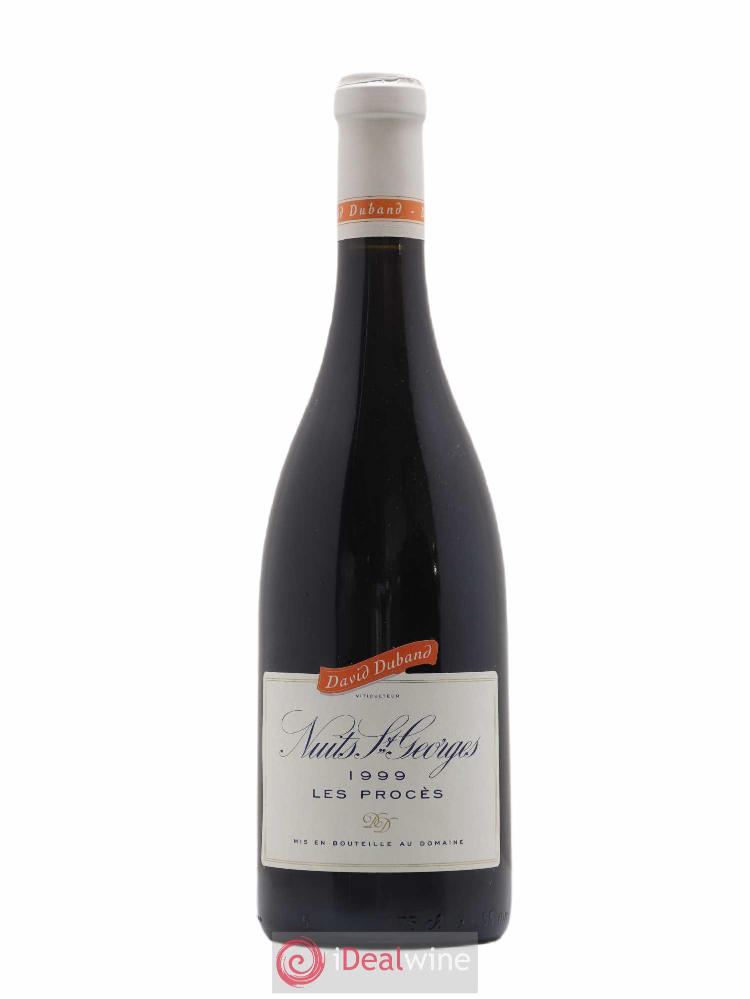 Nuits-Saint-Georges 1er Cru Les Procès David Duband (Domaine) 1999 - Lot de 1 bouteille - 0