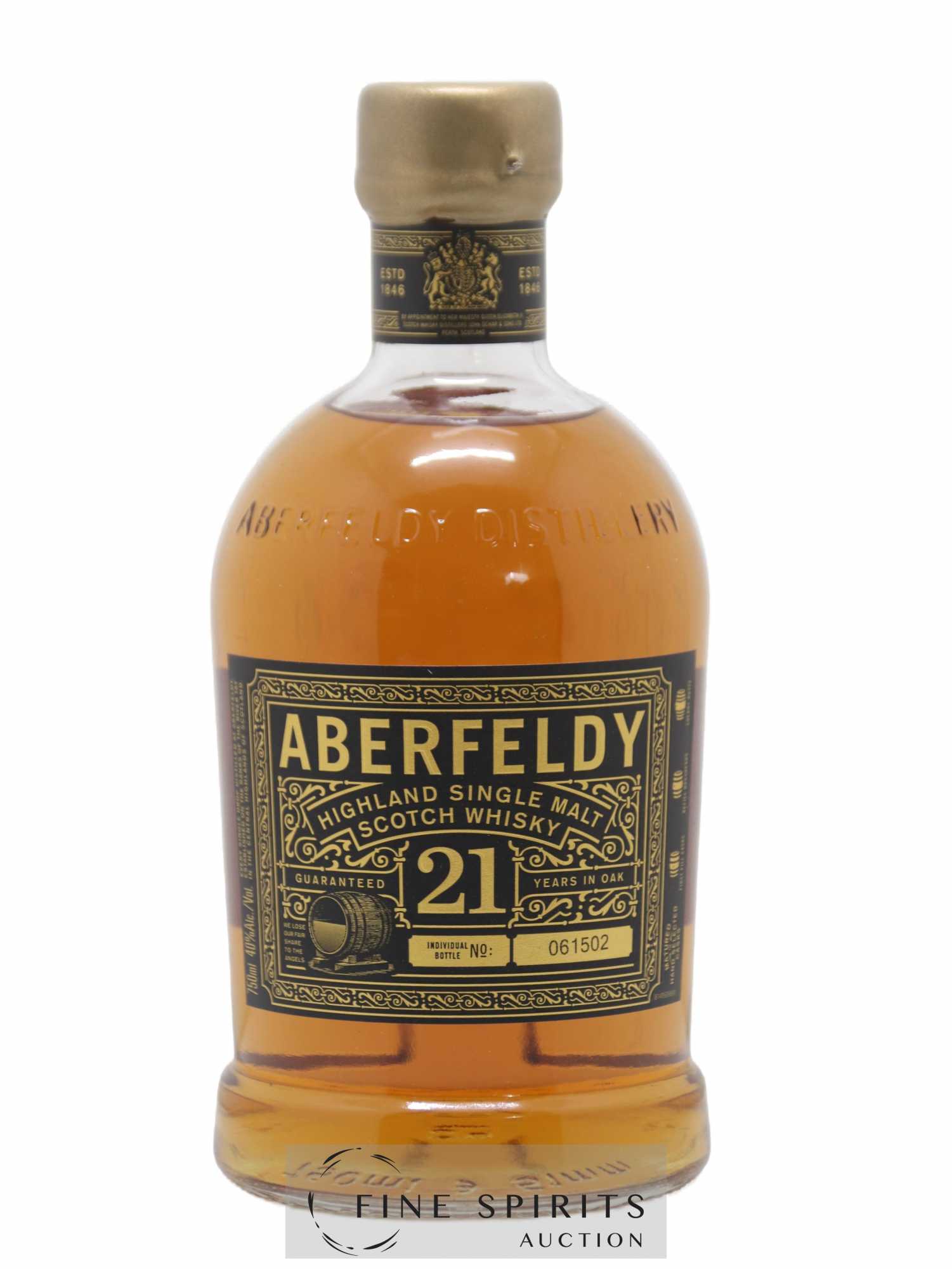Aberfeldy 21 years Of. - Lot de 1 bouteille - 1