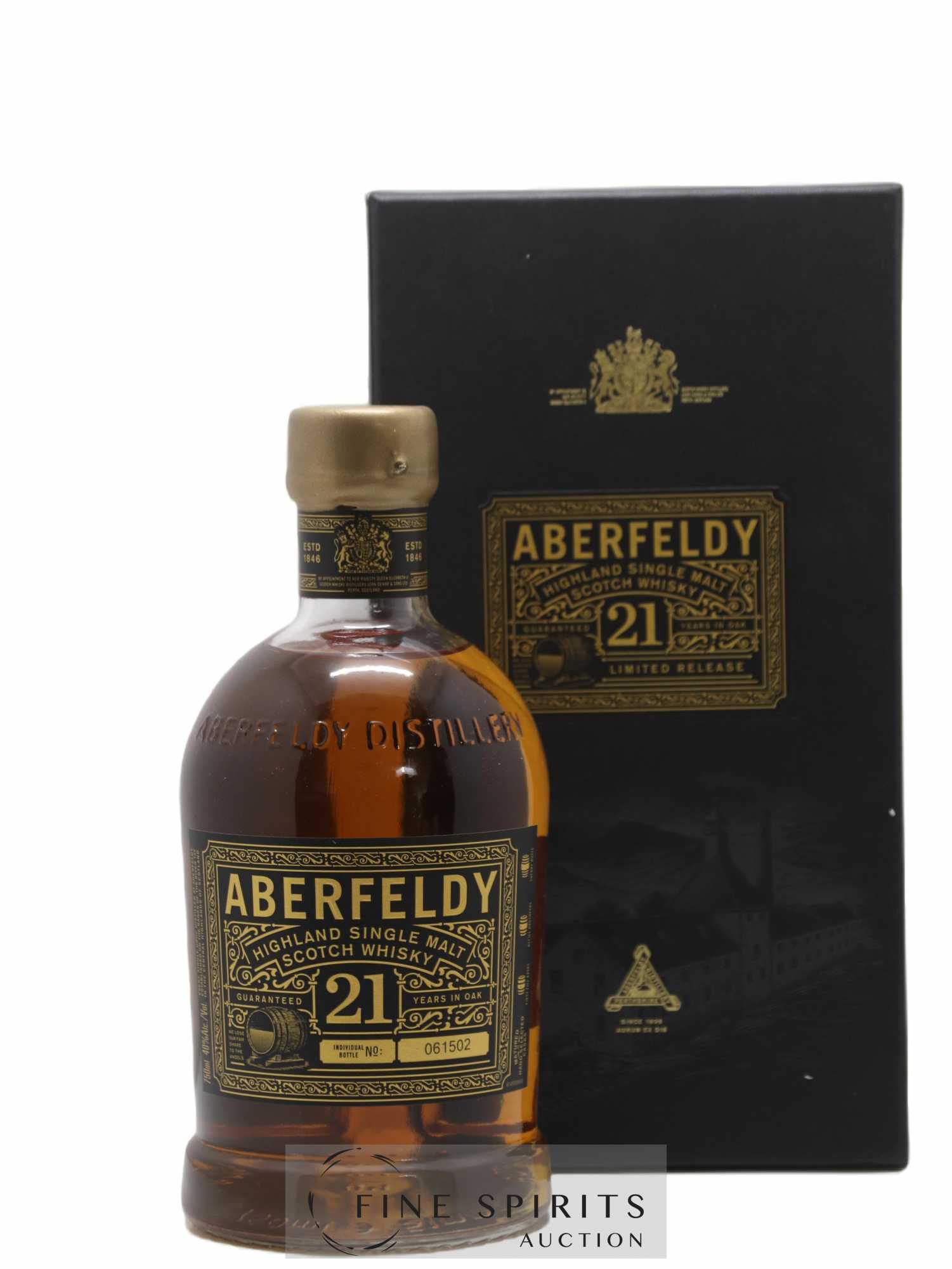 Aberfeldy 21 years Of. - Lot de 1 bouteille - 0
