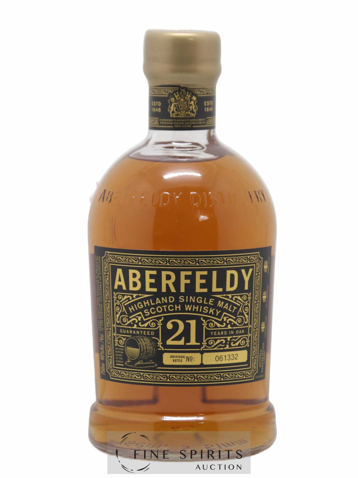 Aberfeldy 21 years Of. - Lot de 1 bouteille - 1