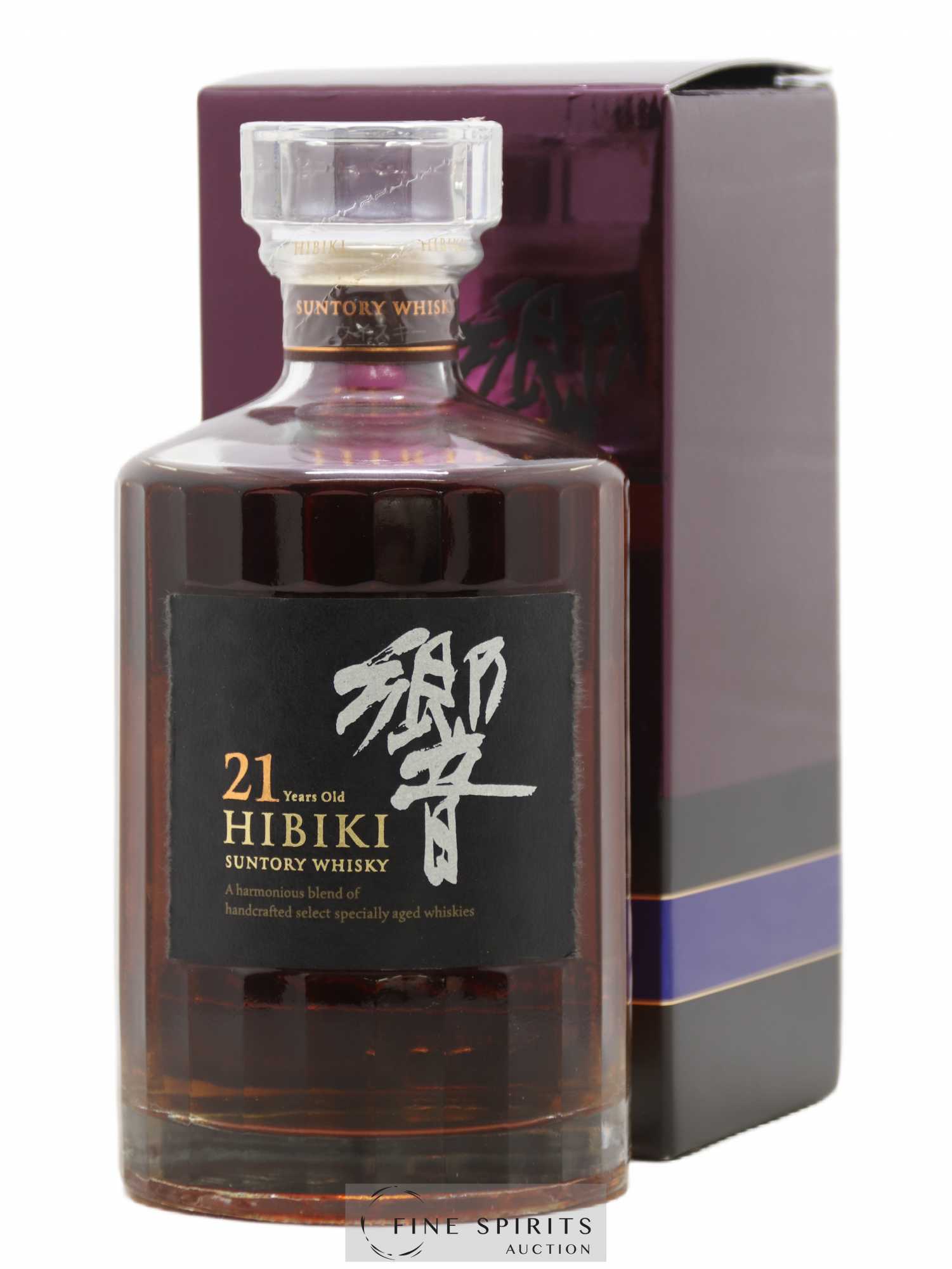 Hibiki 21 years Of. Suntory - Lot de 1 bouteille - 0