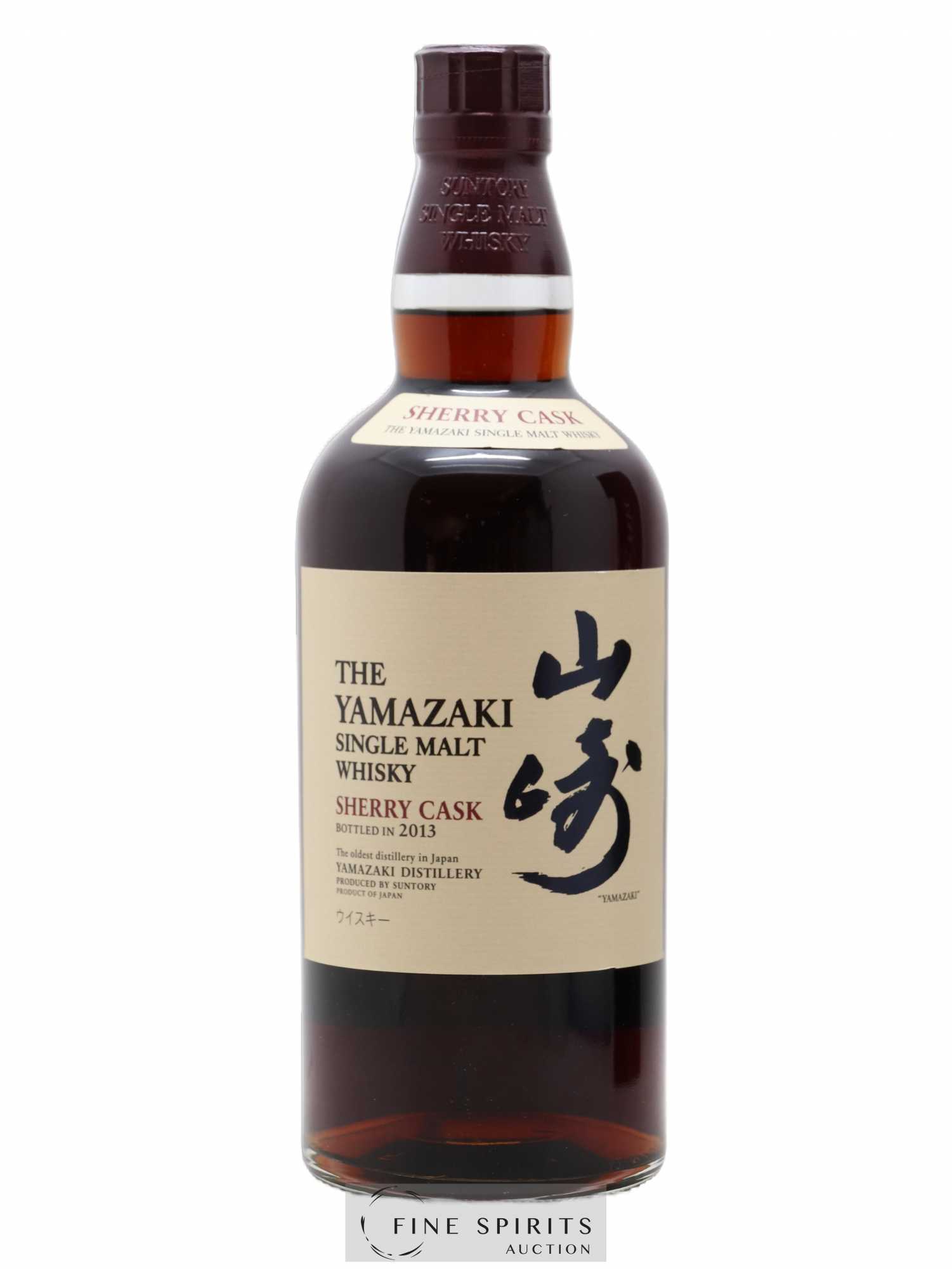 Yamazaki Of. Non-Chill Filtered Sherry Cask - bottled 2013 Suntory - Lotto di 1 bottiglia - 1