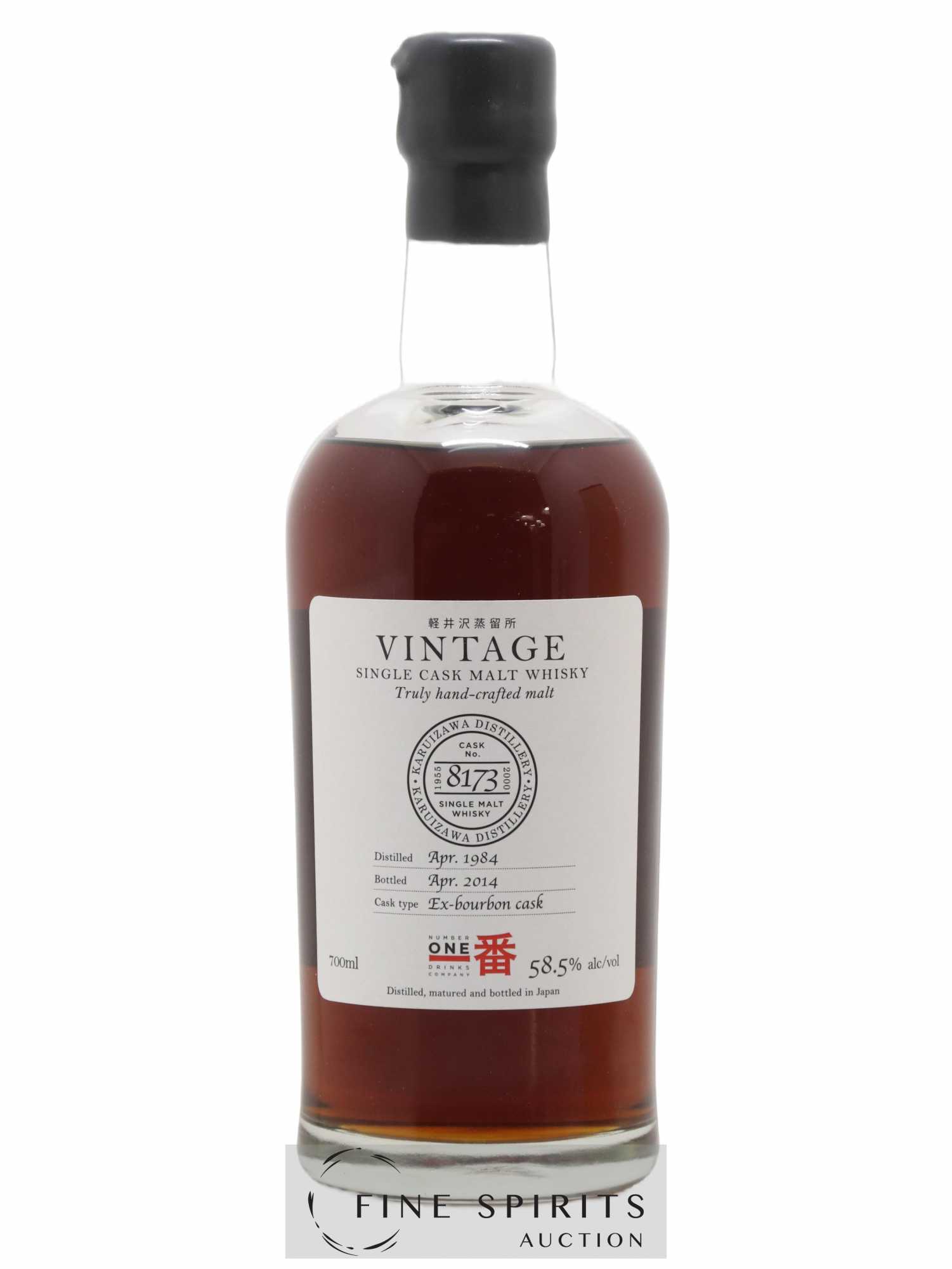 Karuizawa 1984 Number One Drinks Vintage Single Cask n°8173 - bottled 2014 Ex-Bourbon Cask - Lot de 1 bouteille - 1