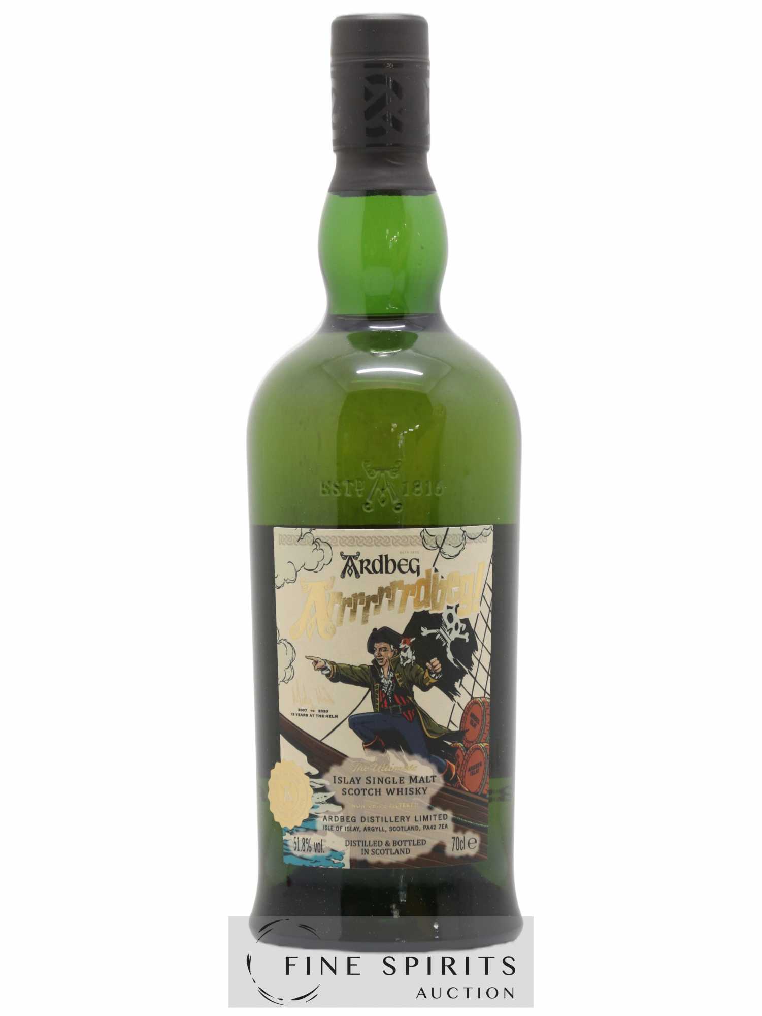 Ardbeg 13 years 2007 Of. Arrrrrrrdbeg bottled 2020 The Ultimate - Committee Release - Lot de 1 bouteille - 0