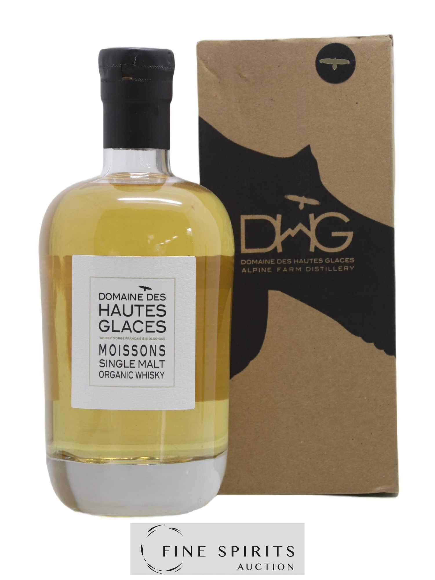 Domaine des Hautes Glaces Of. Orge Single Malt Moissons - Lot de 1 bouteille - 0