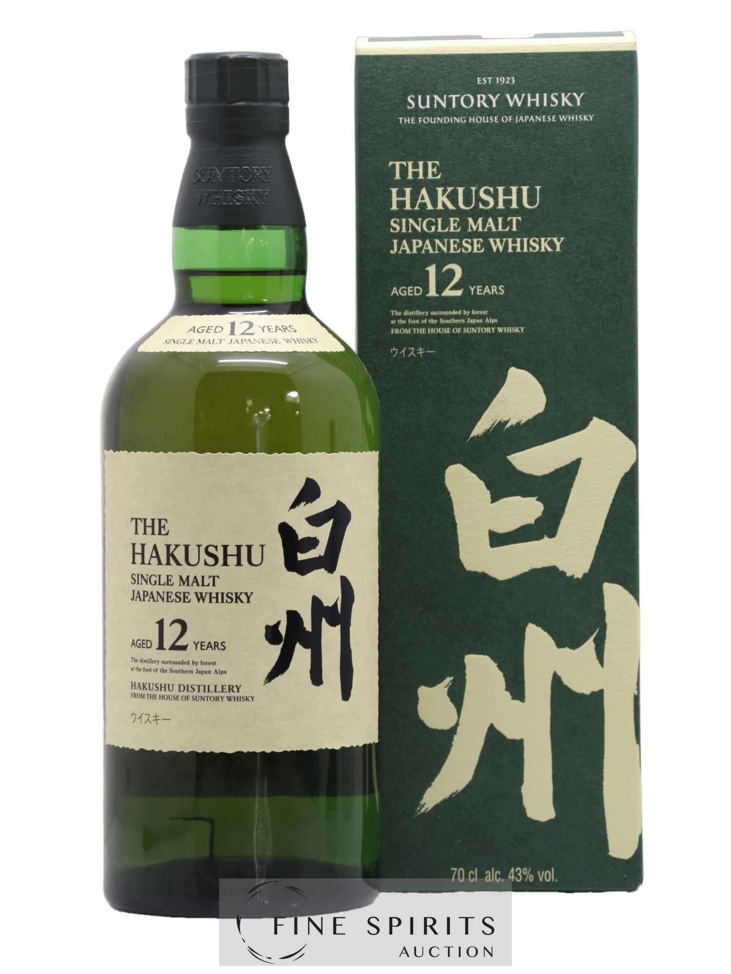 Hakushu 12 years Of. - Posten von 1 Flasche - 0