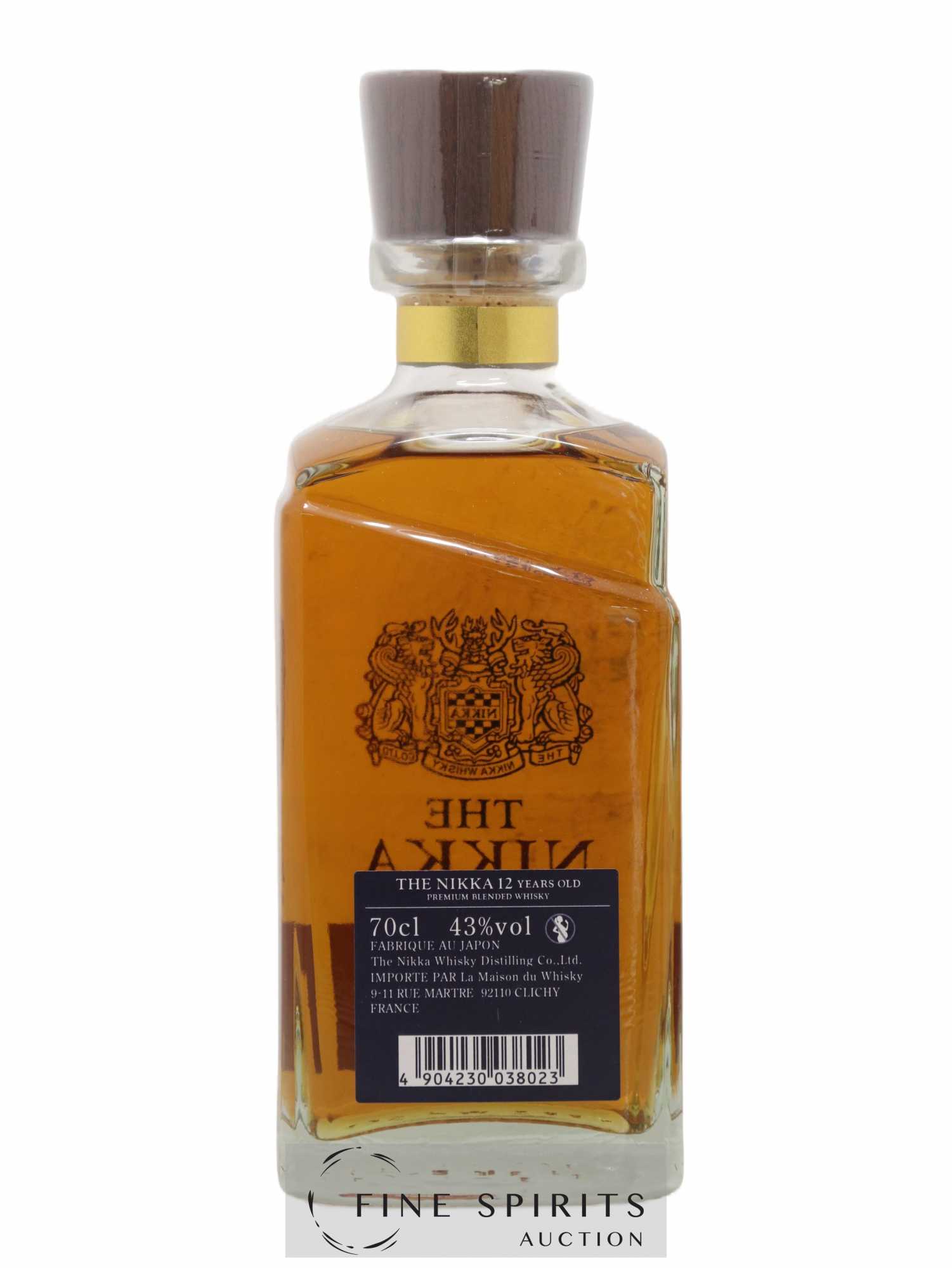 The Nikka 12 years Of. - Lot de 1 bouteille - 2